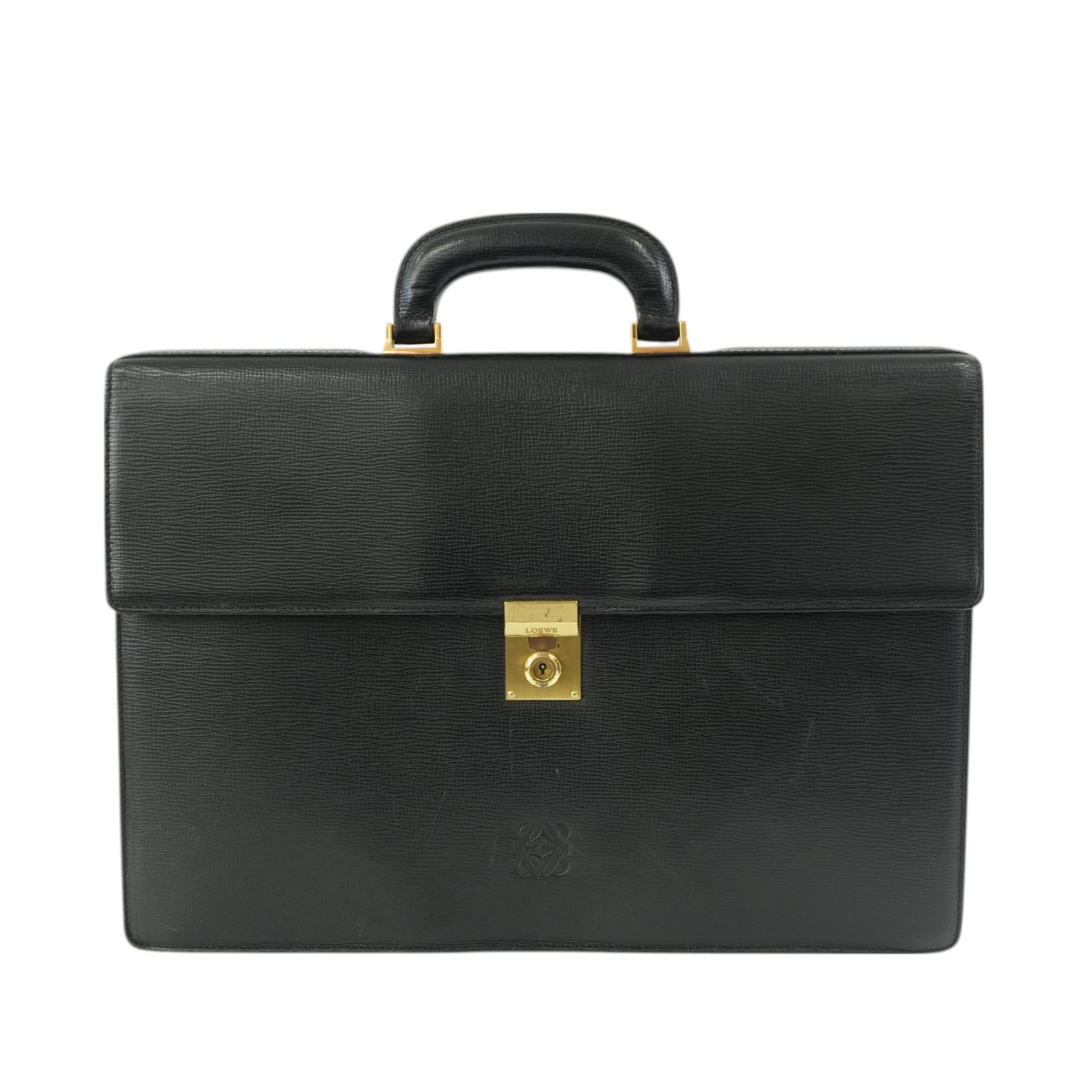 Loewe Briefcase Black Used