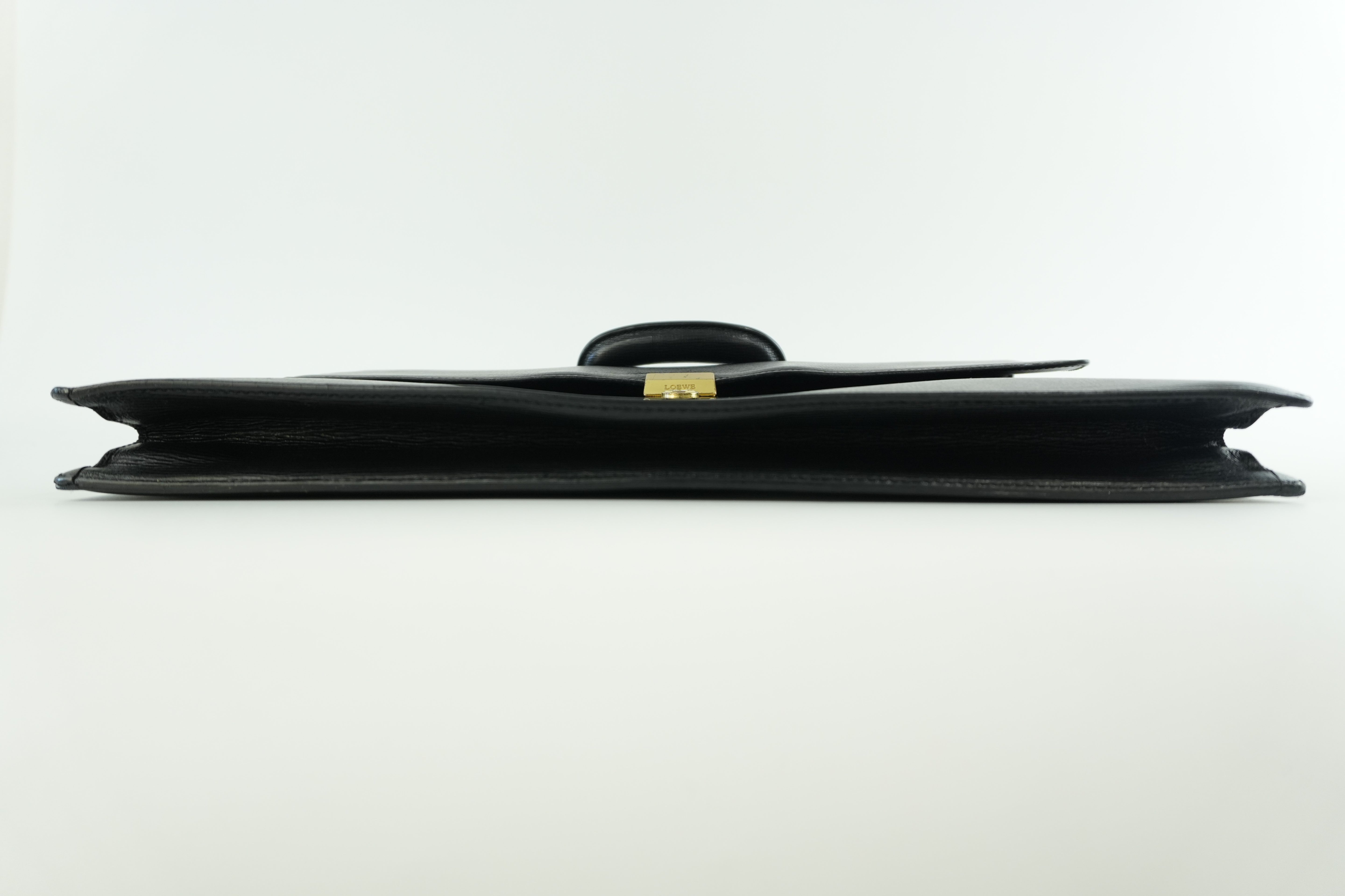 Loewe Briefcase Black Used