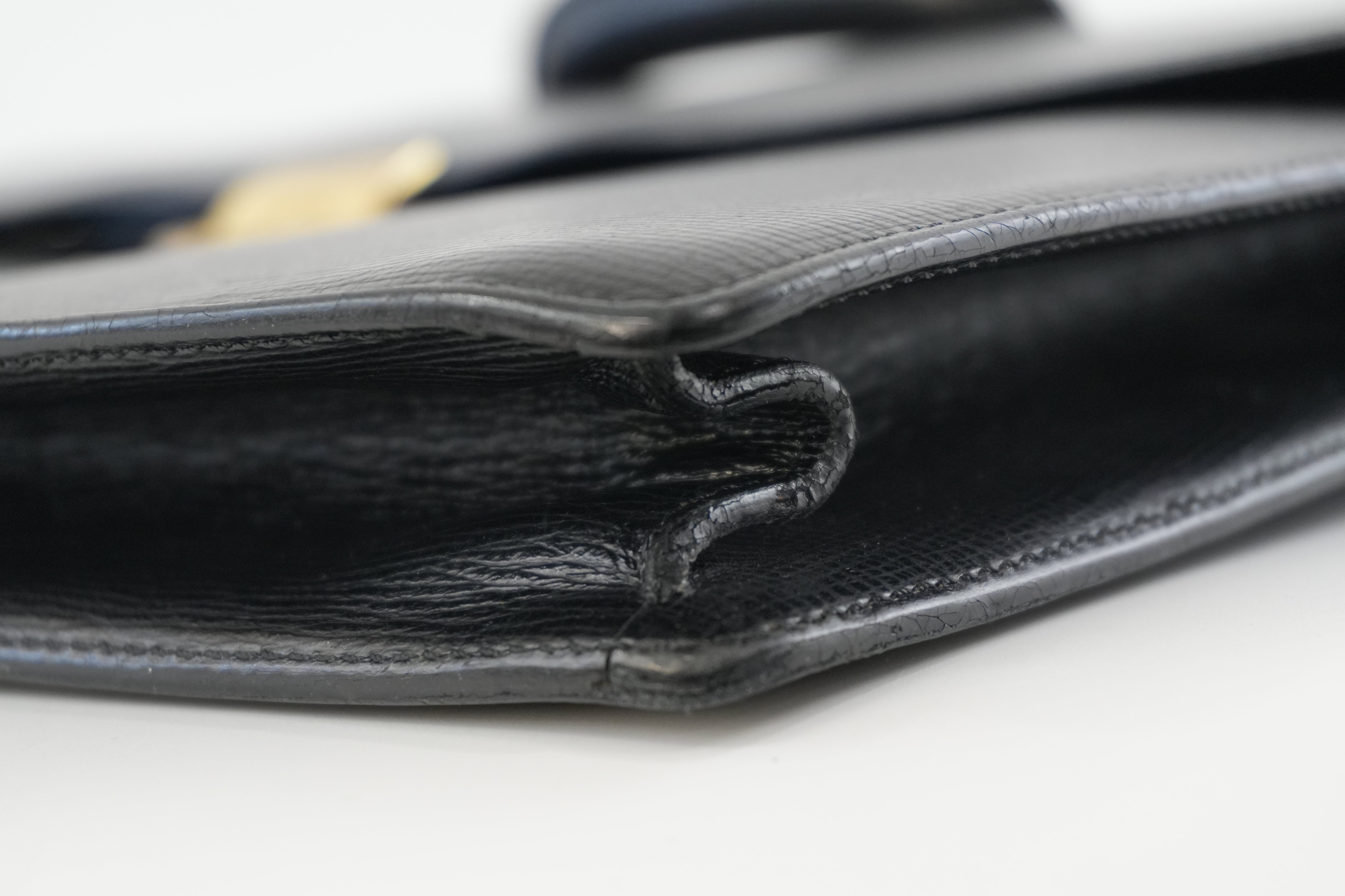 Loewe Briefcase Black Used