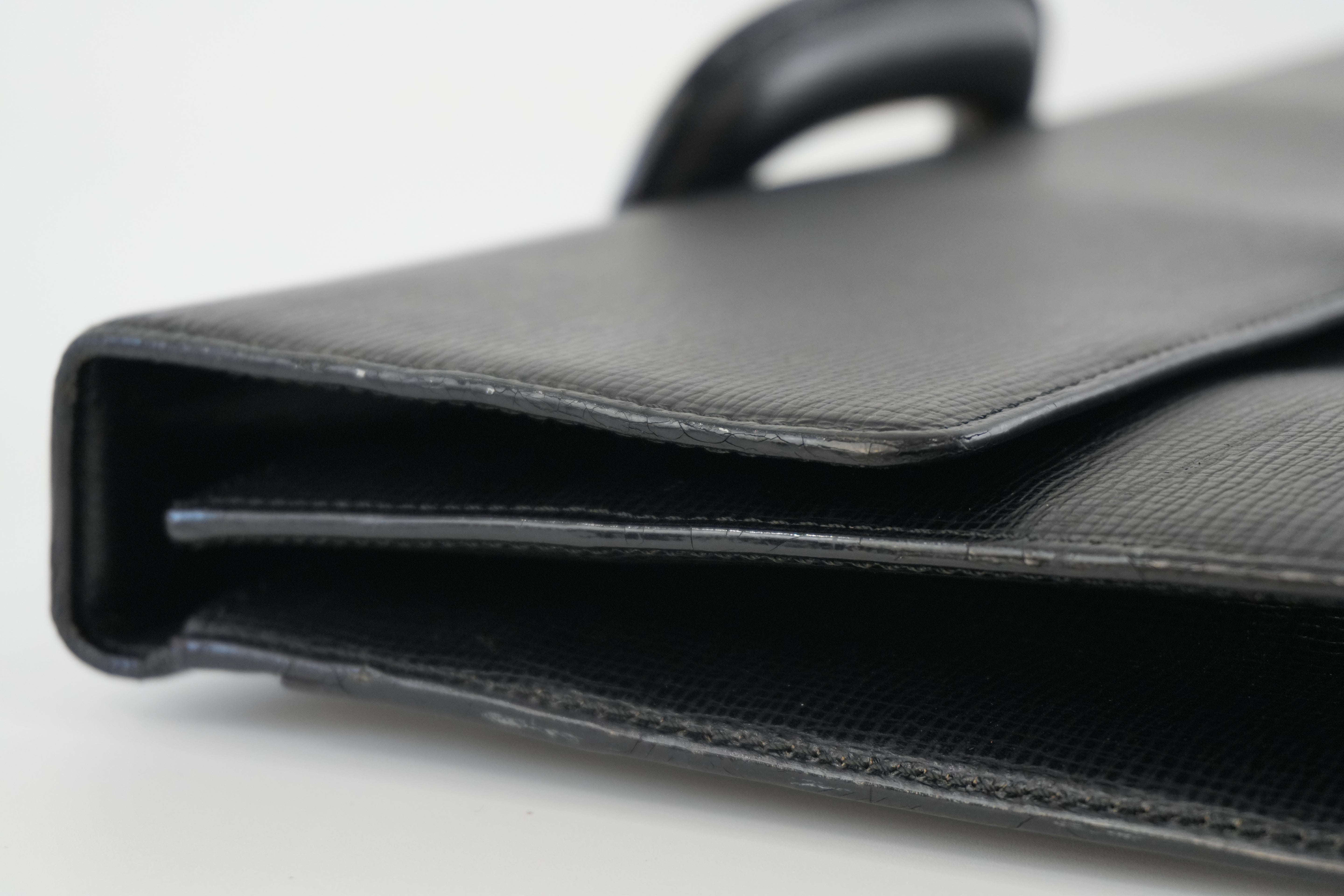 Loewe Briefcase Black Used