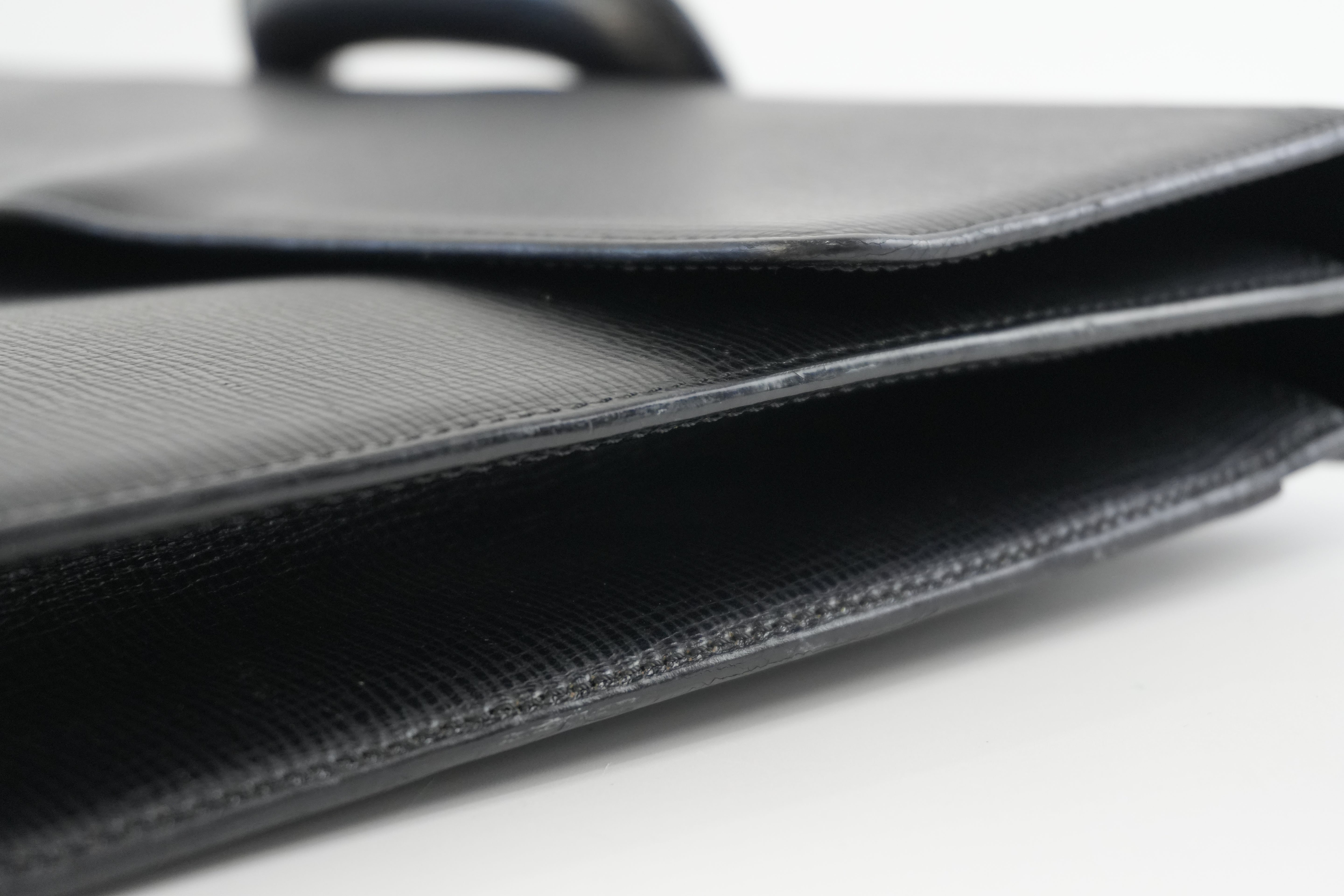 Loewe Briefcase Black Used