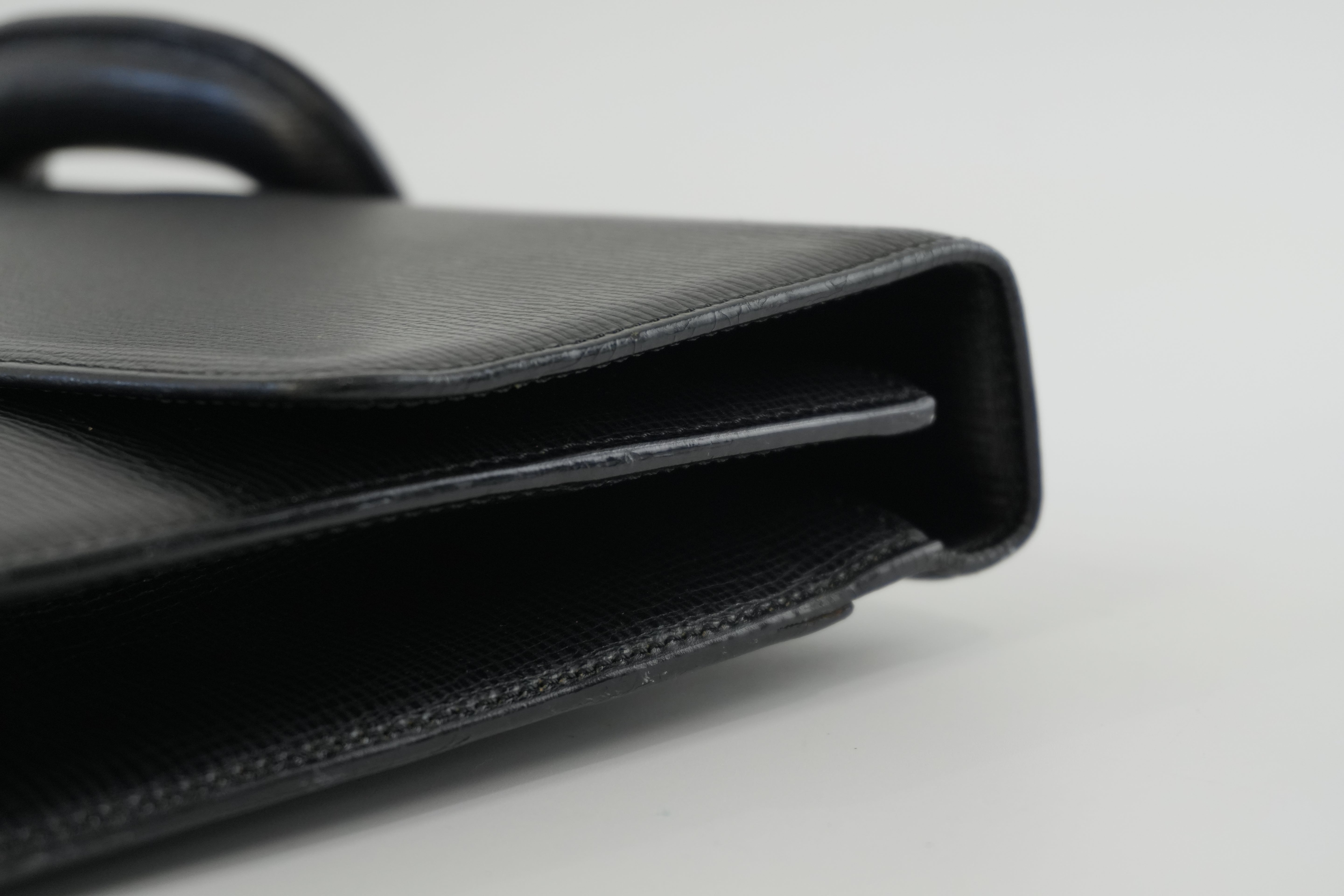 Loewe Briefcase Black Used