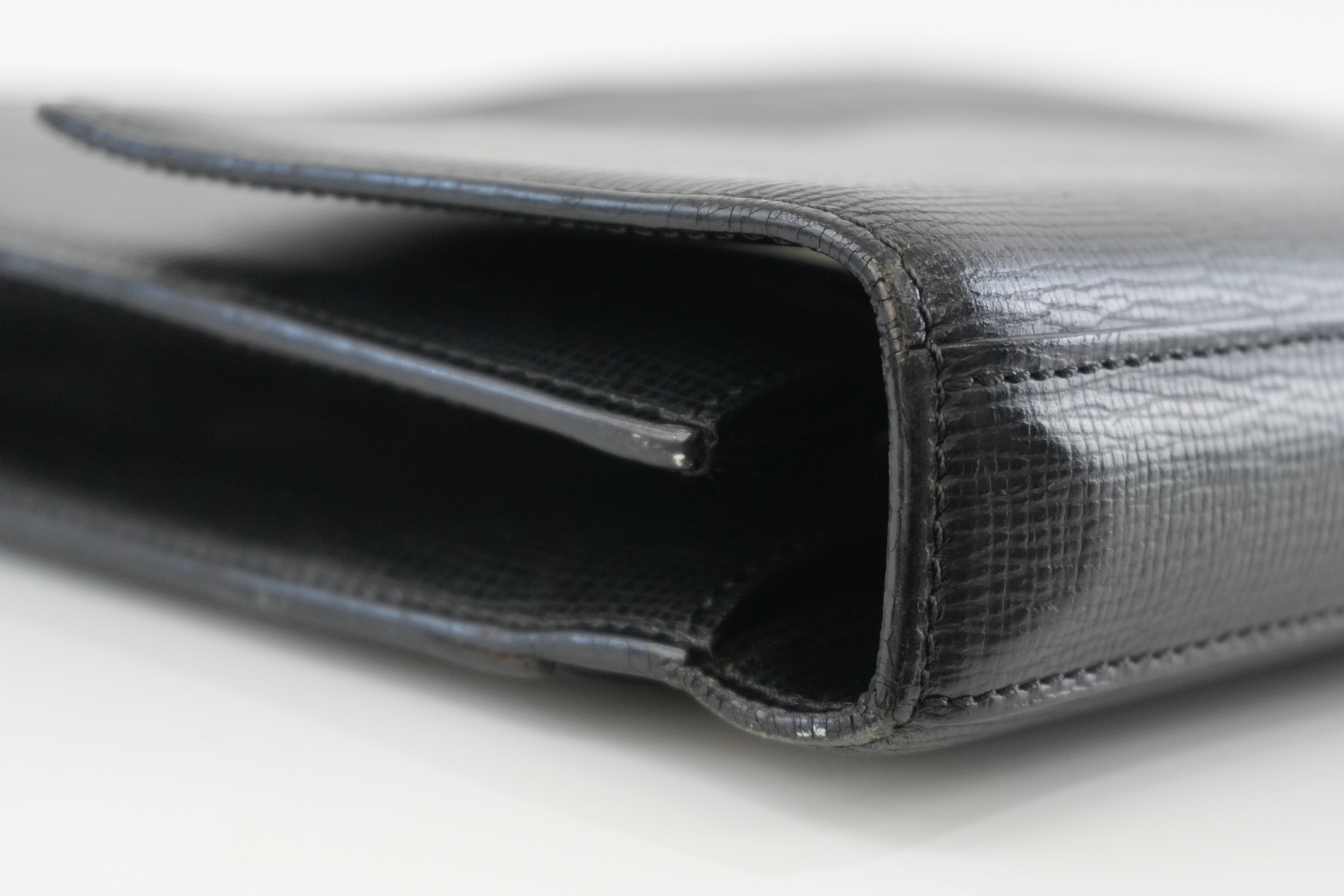 Loewe Briefcase Black Used