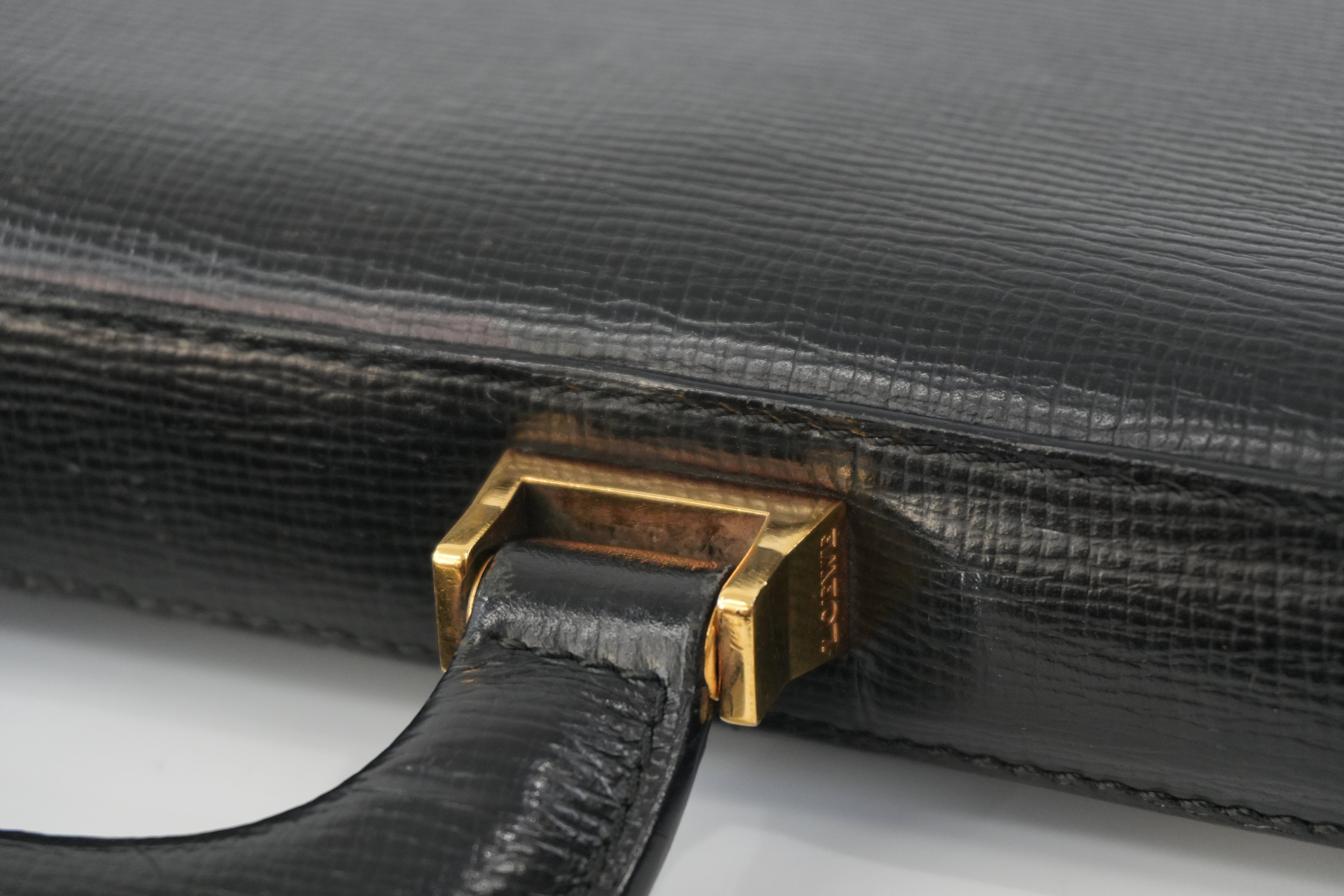 Loewe Briefcase Black Used
