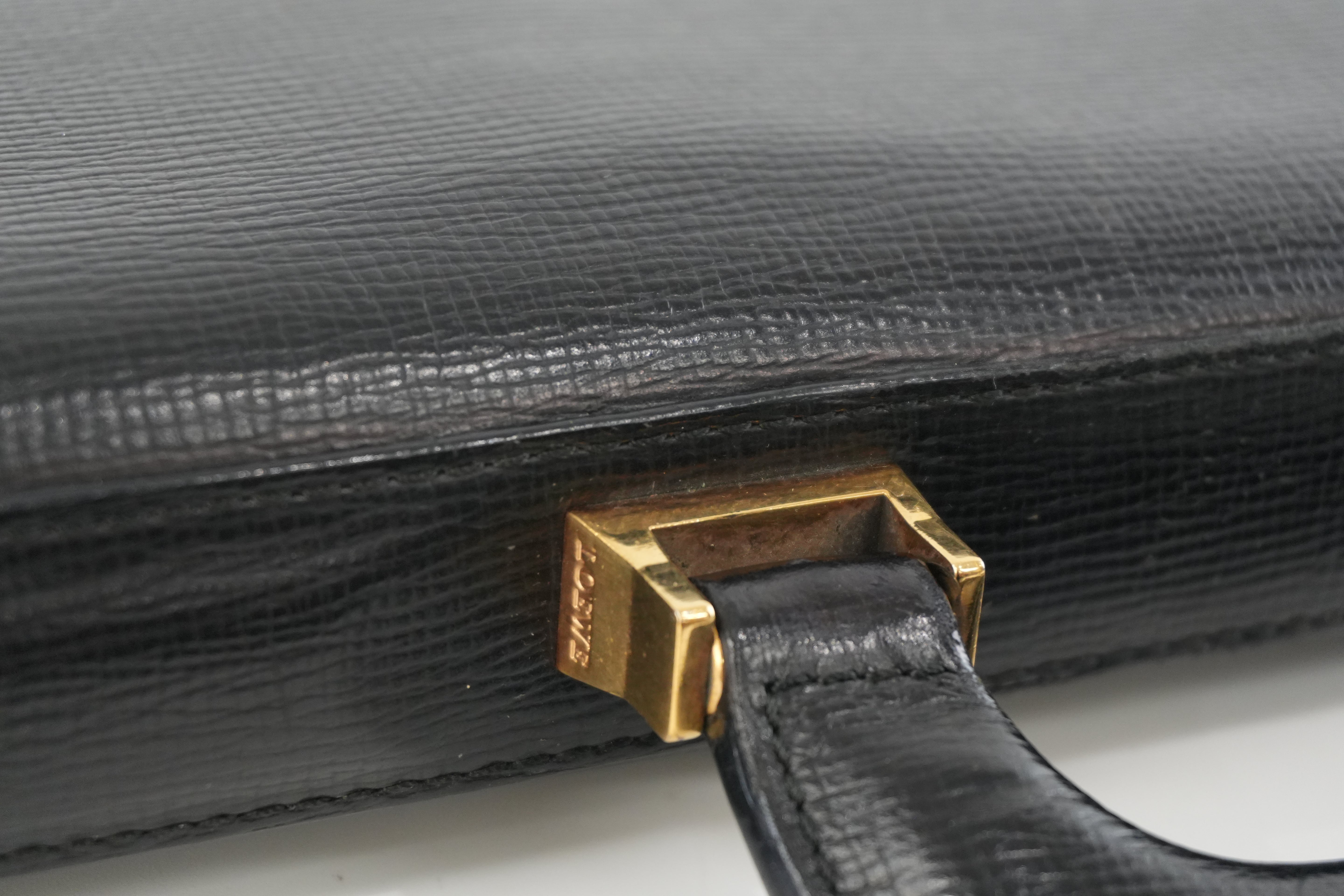 Loewe Briefcase Black Used