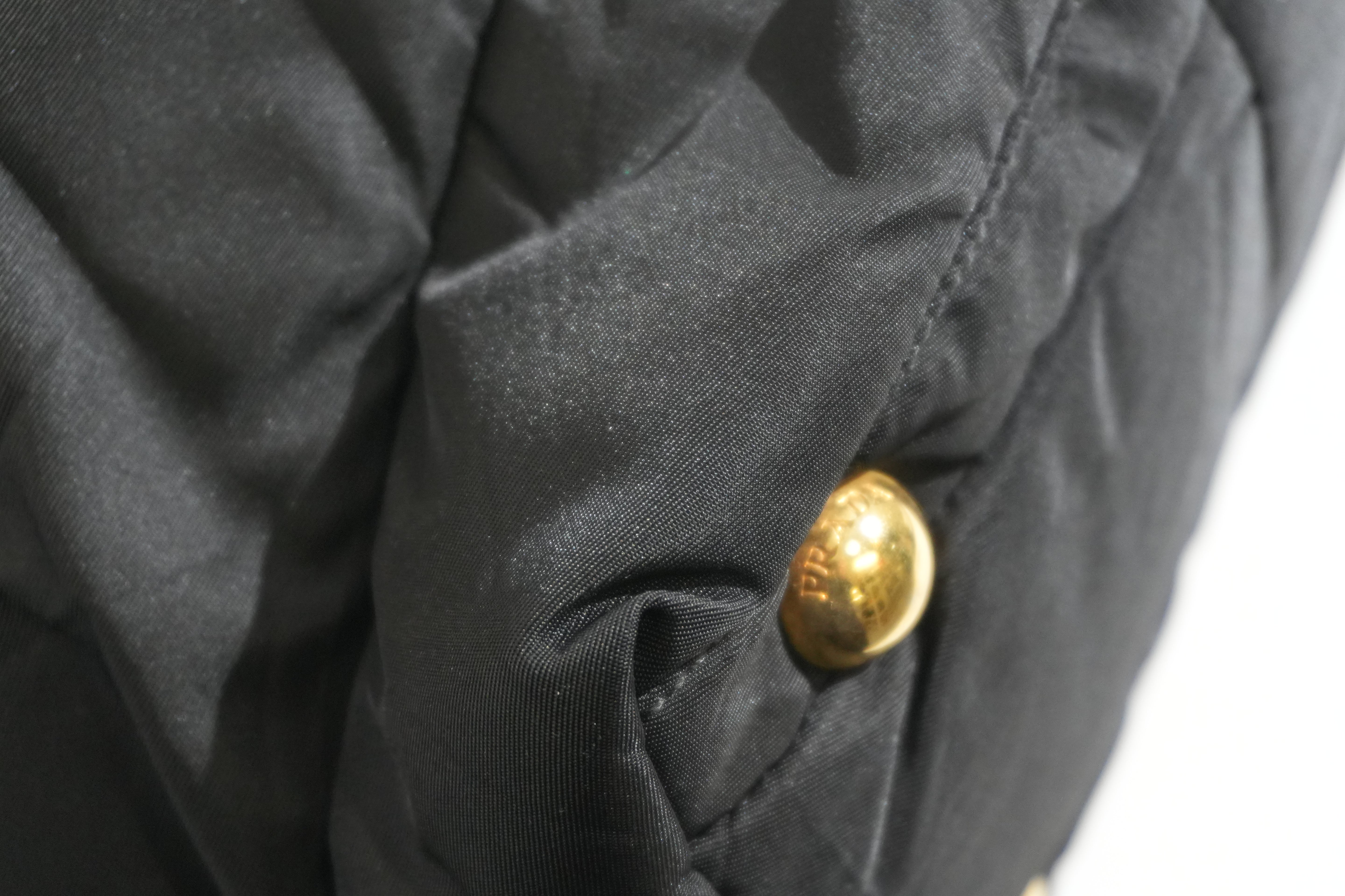 Pre-owned Prada Quilted Handbag Black
