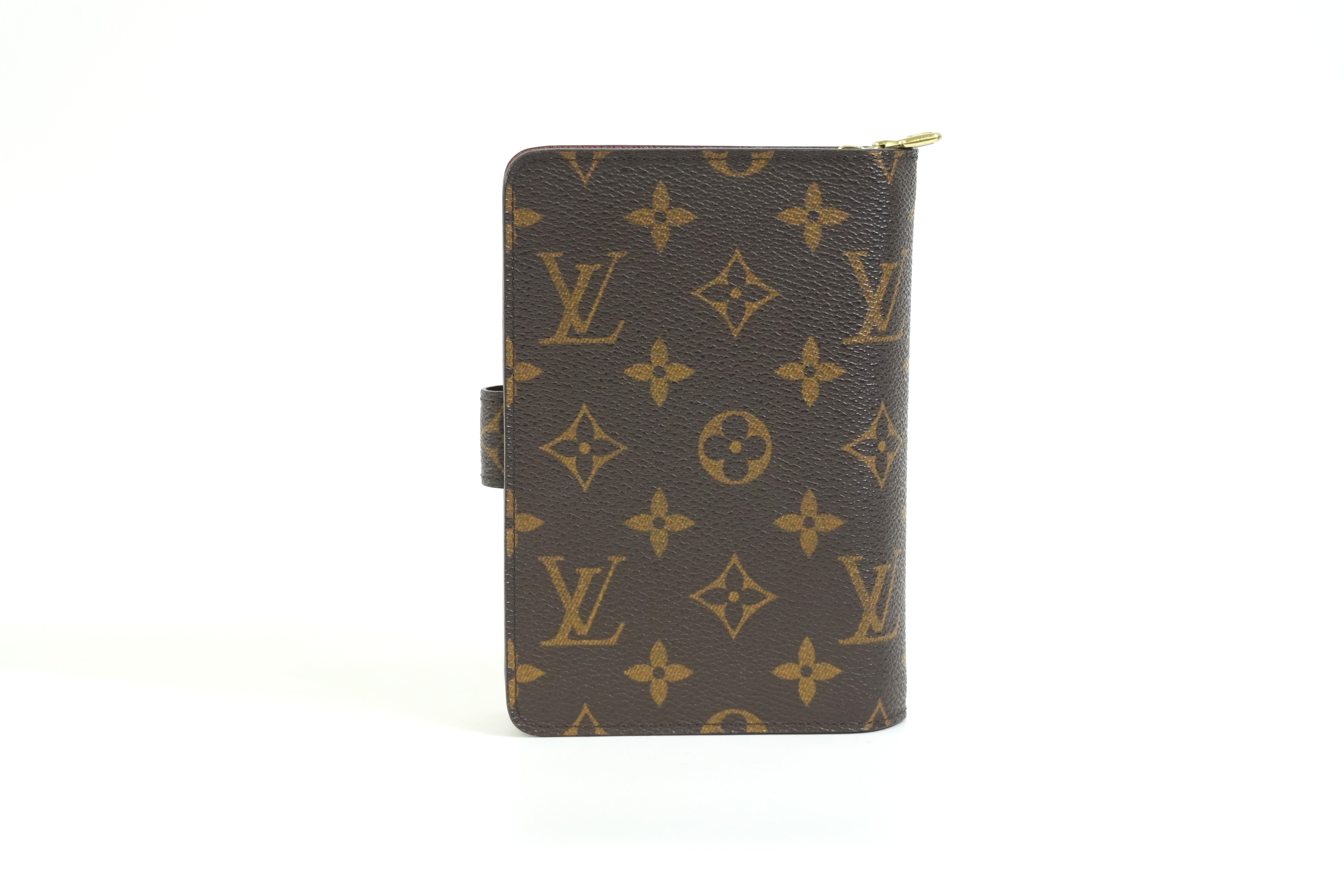 Pre-owned Louis Vuitton Monogram Papi Short Wallet