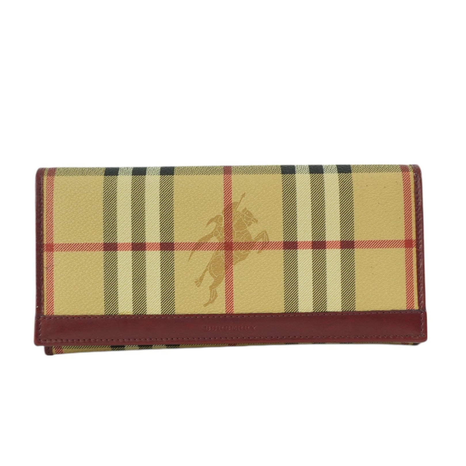 Burberry Wallet Burgundy Used