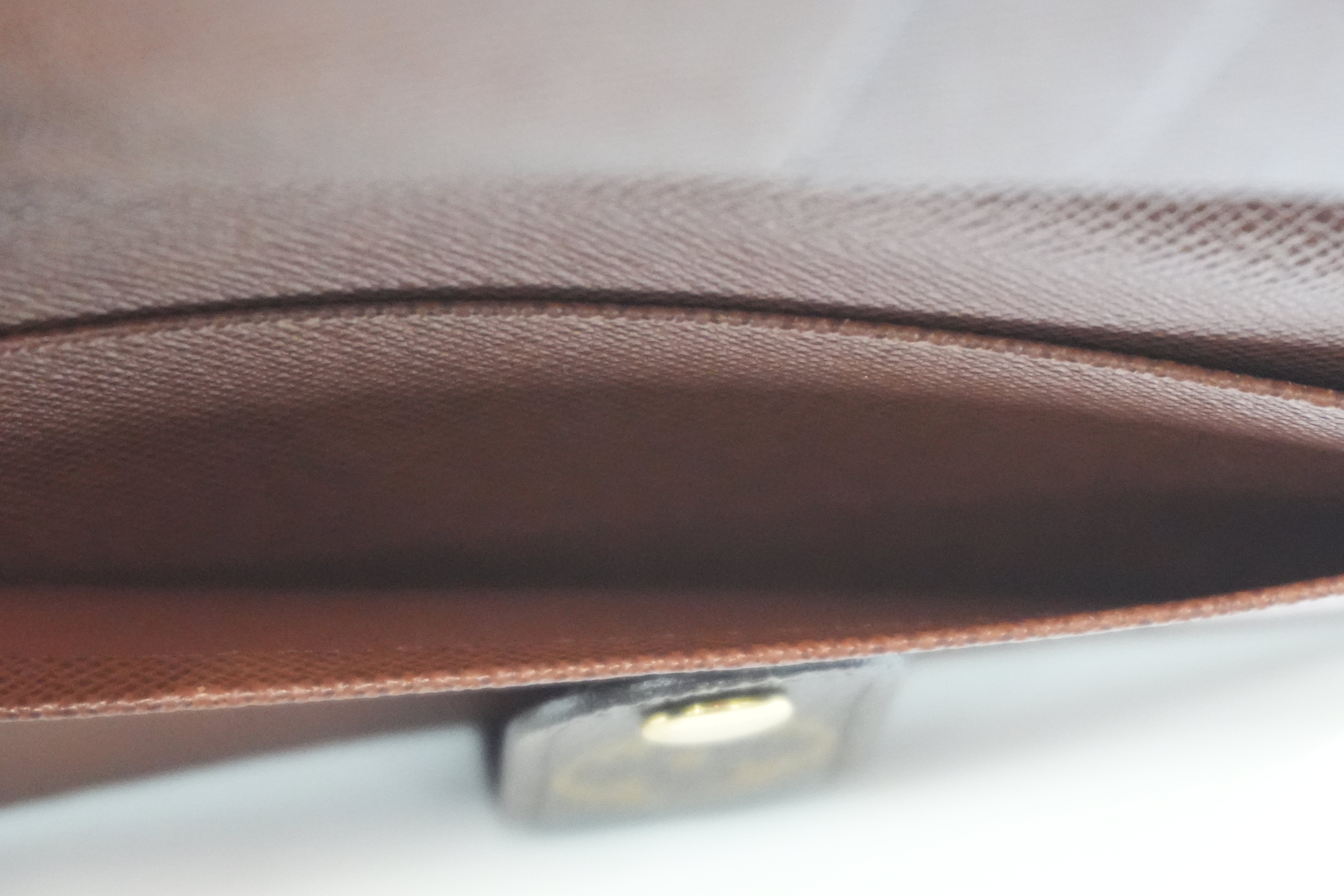Pre-owned Louis Vuitton Monogram Papi Short Wallet