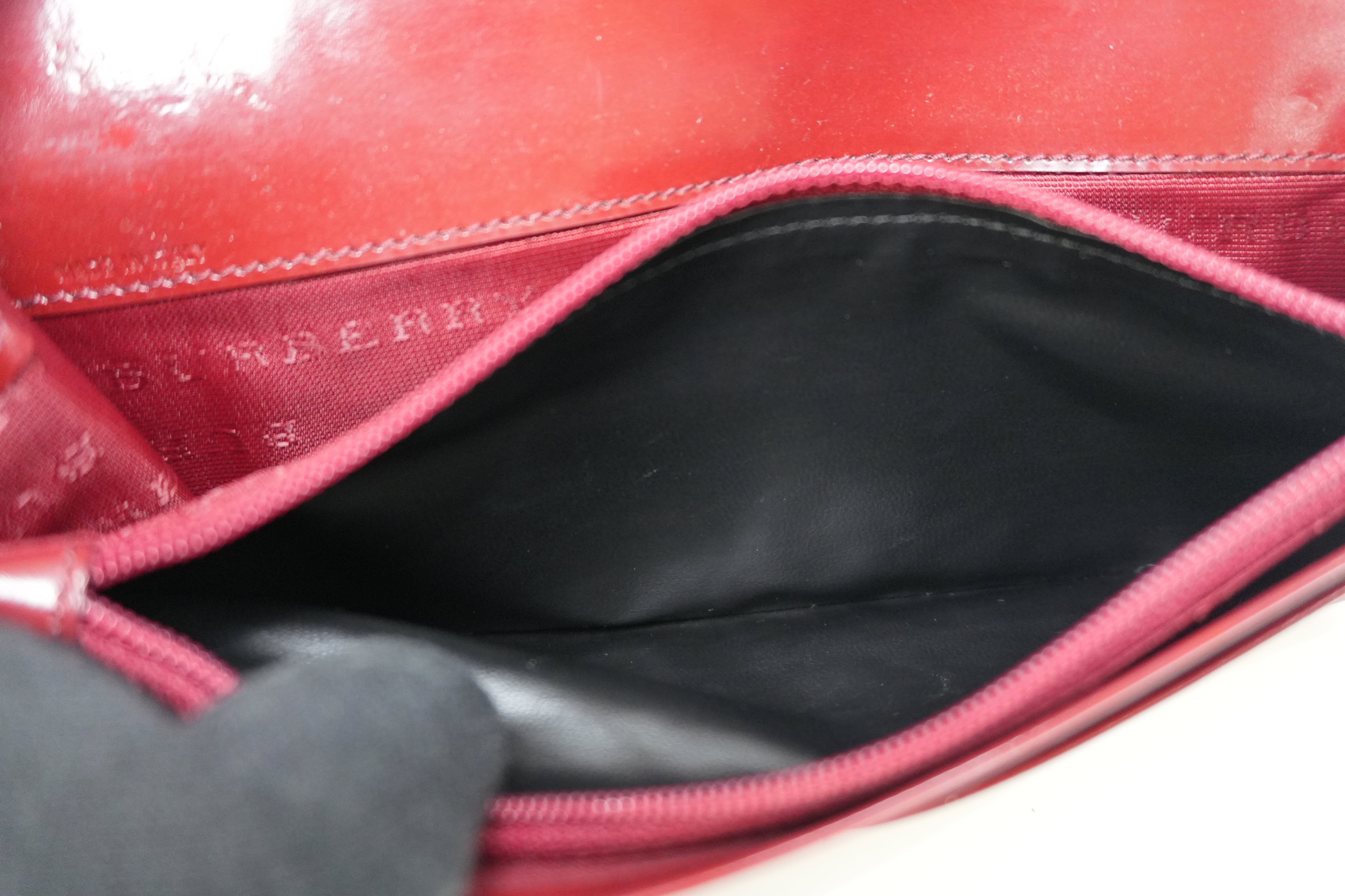 Burberry Wallet Burgundy Used