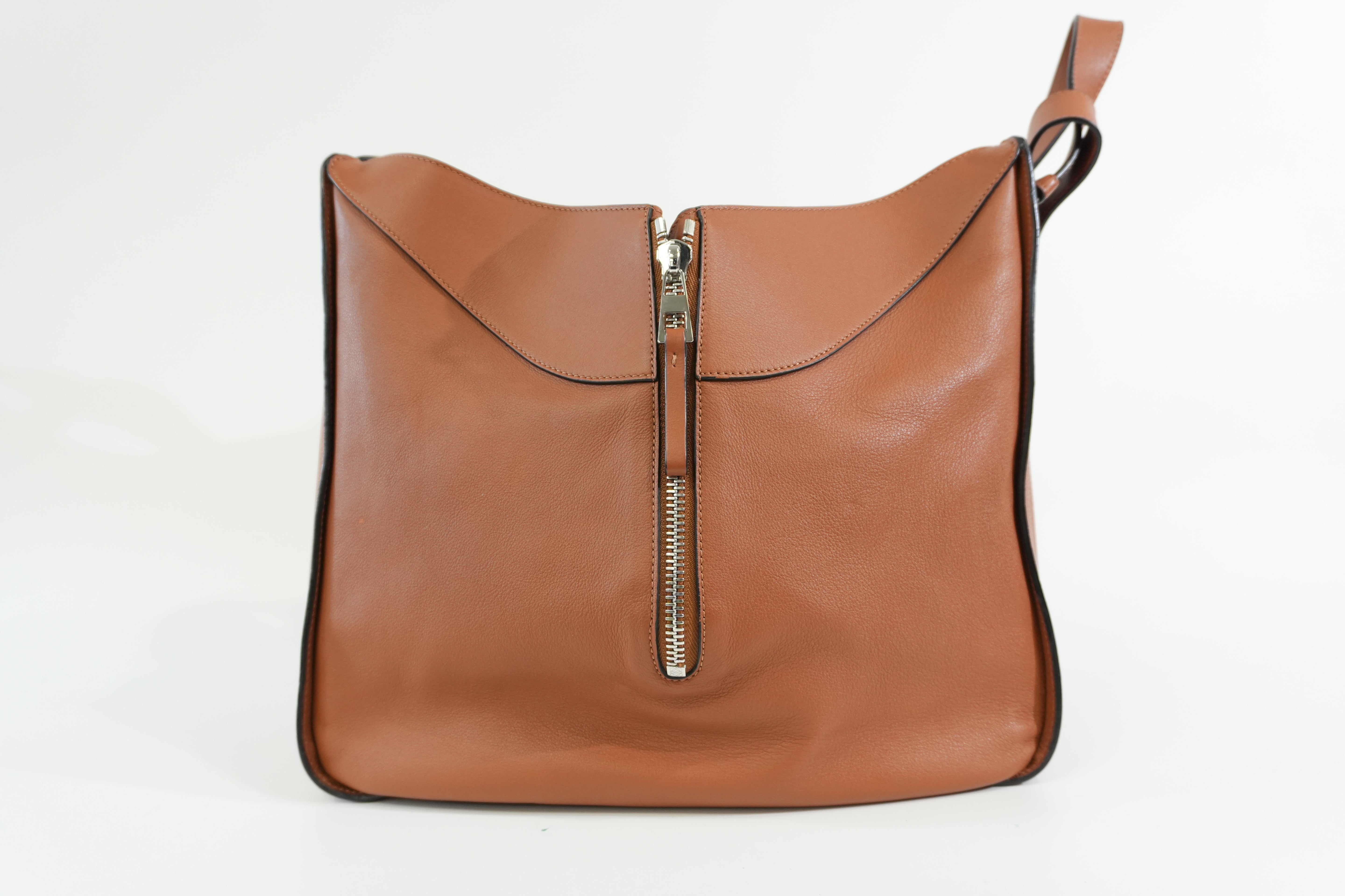 Pre-owned Loewe Big Hammock Shoulder Bag Brown