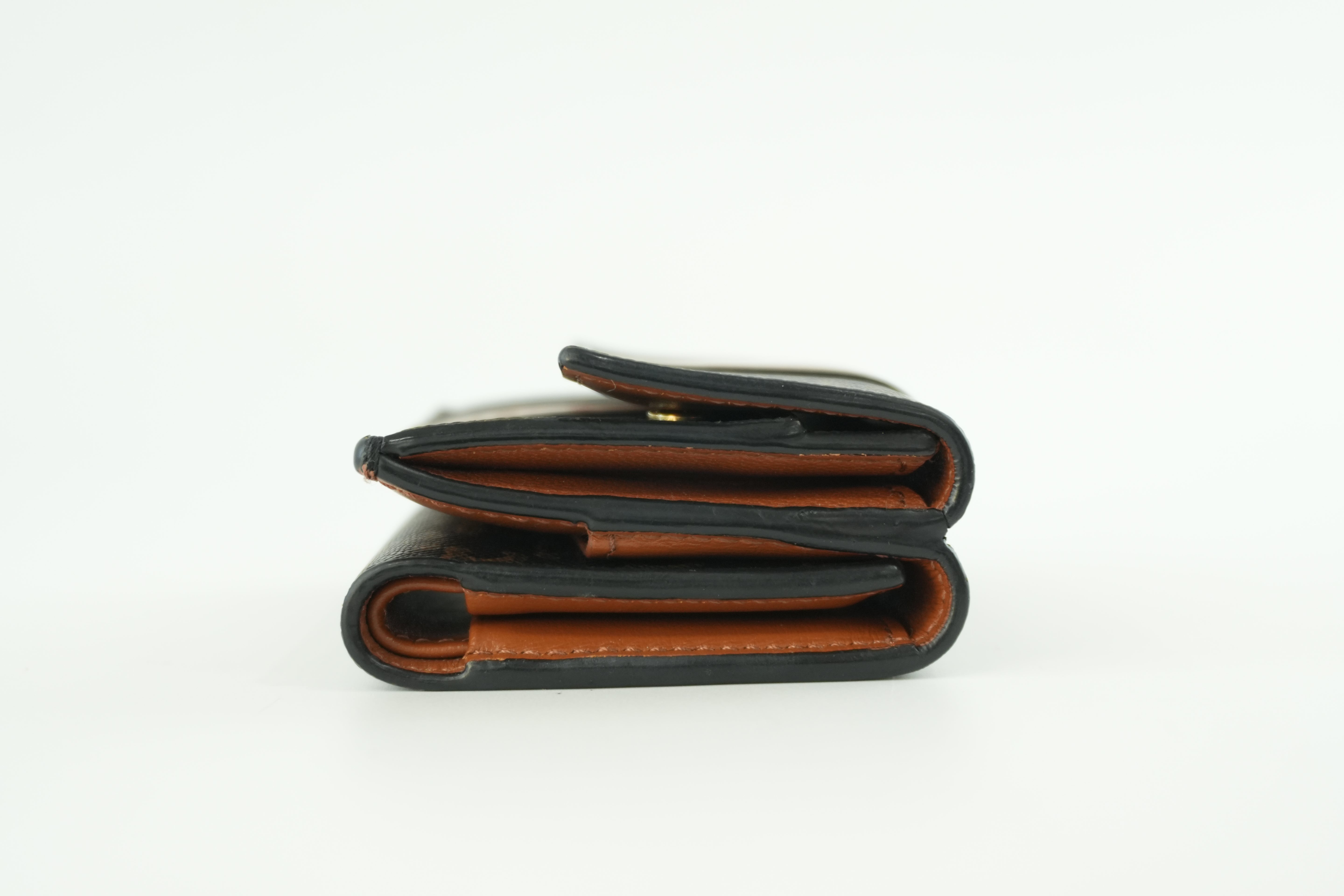 Celine Small Trifold Compact Wallet Used