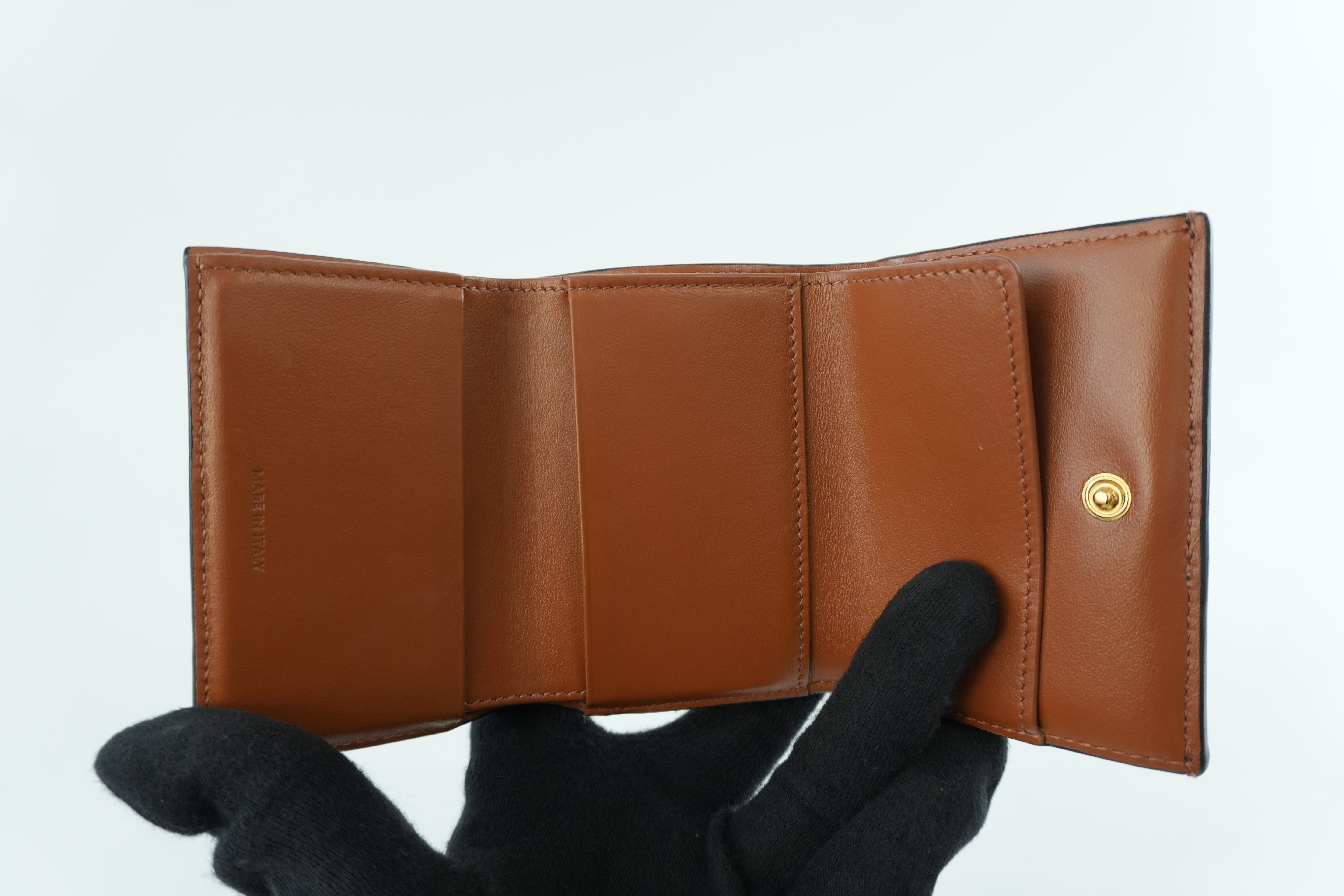 Celine Small Trifold Compact Wallet Used