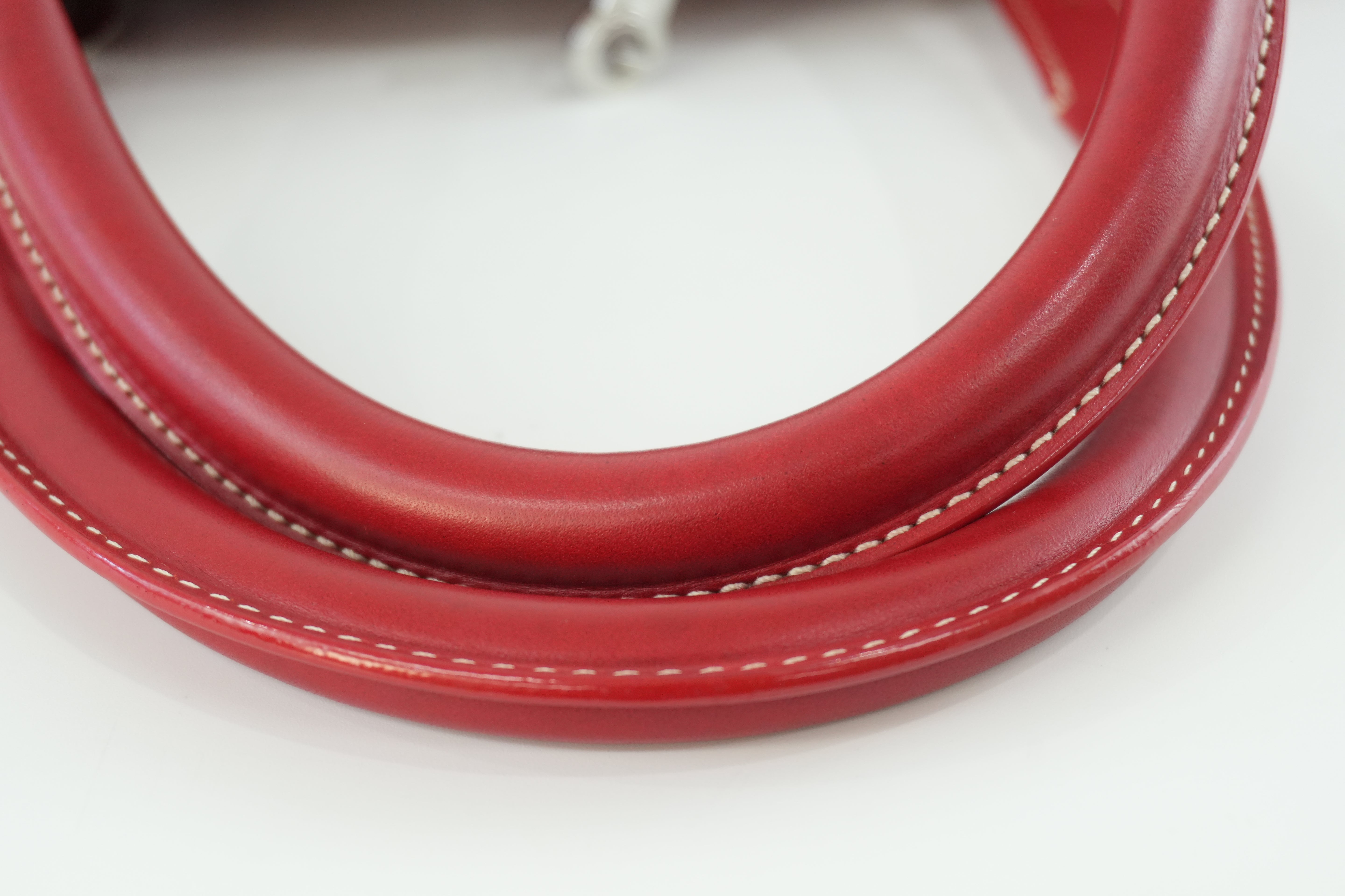 Goyard Briefcase Red Used