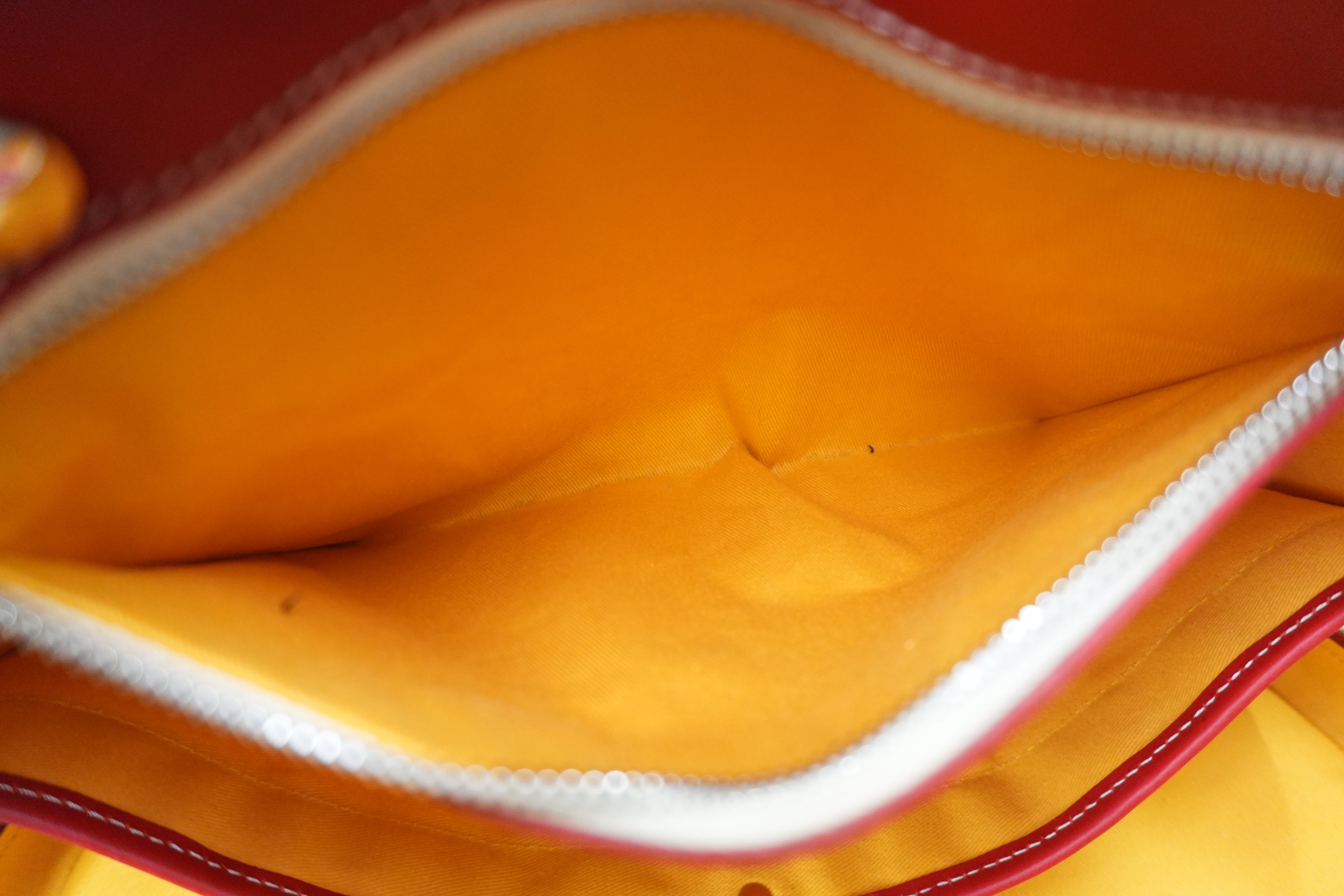 Goyard Briefcase Red Used