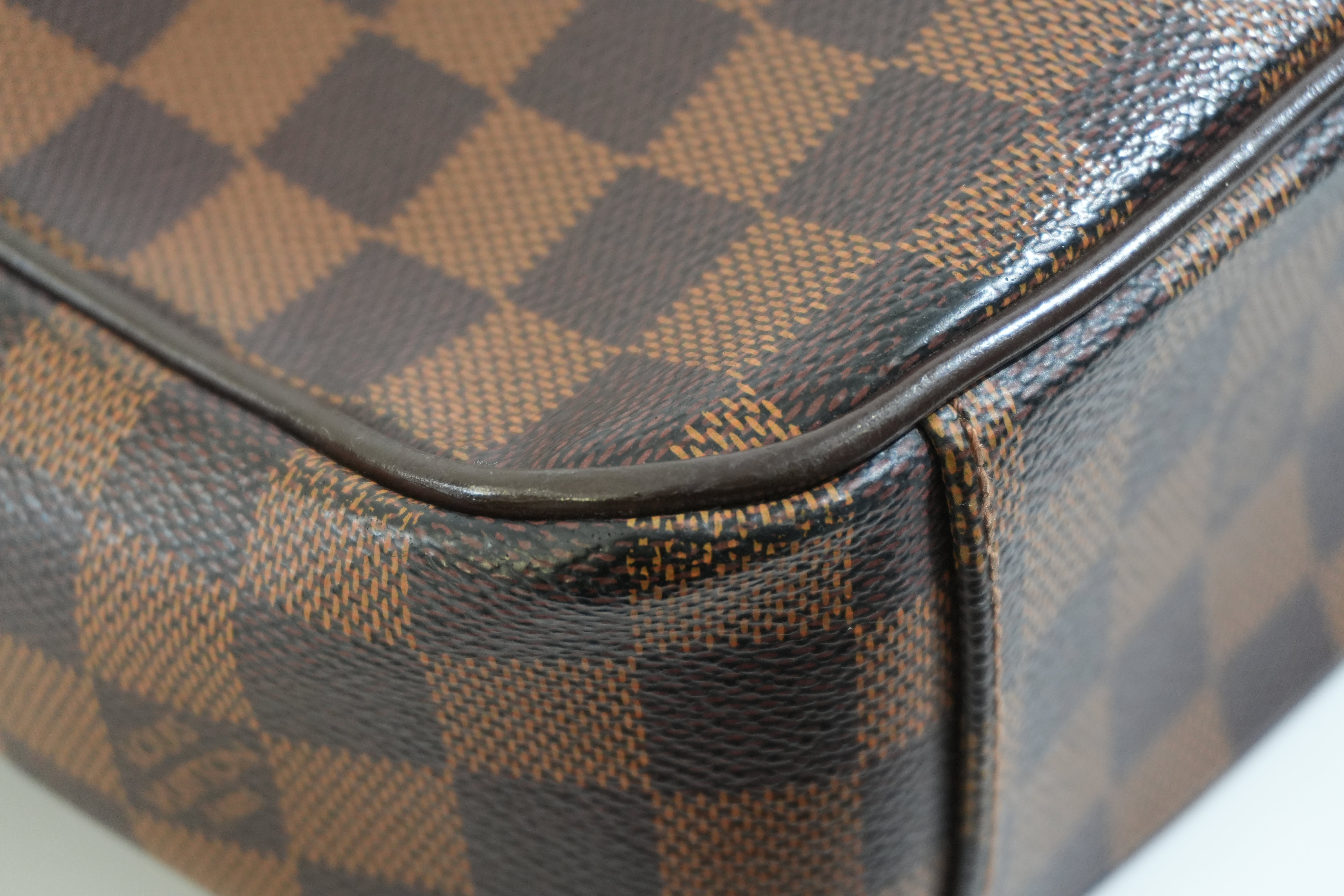 Pre-owned Louis Vuitton Damier Ebene Shelton Messenger Bag