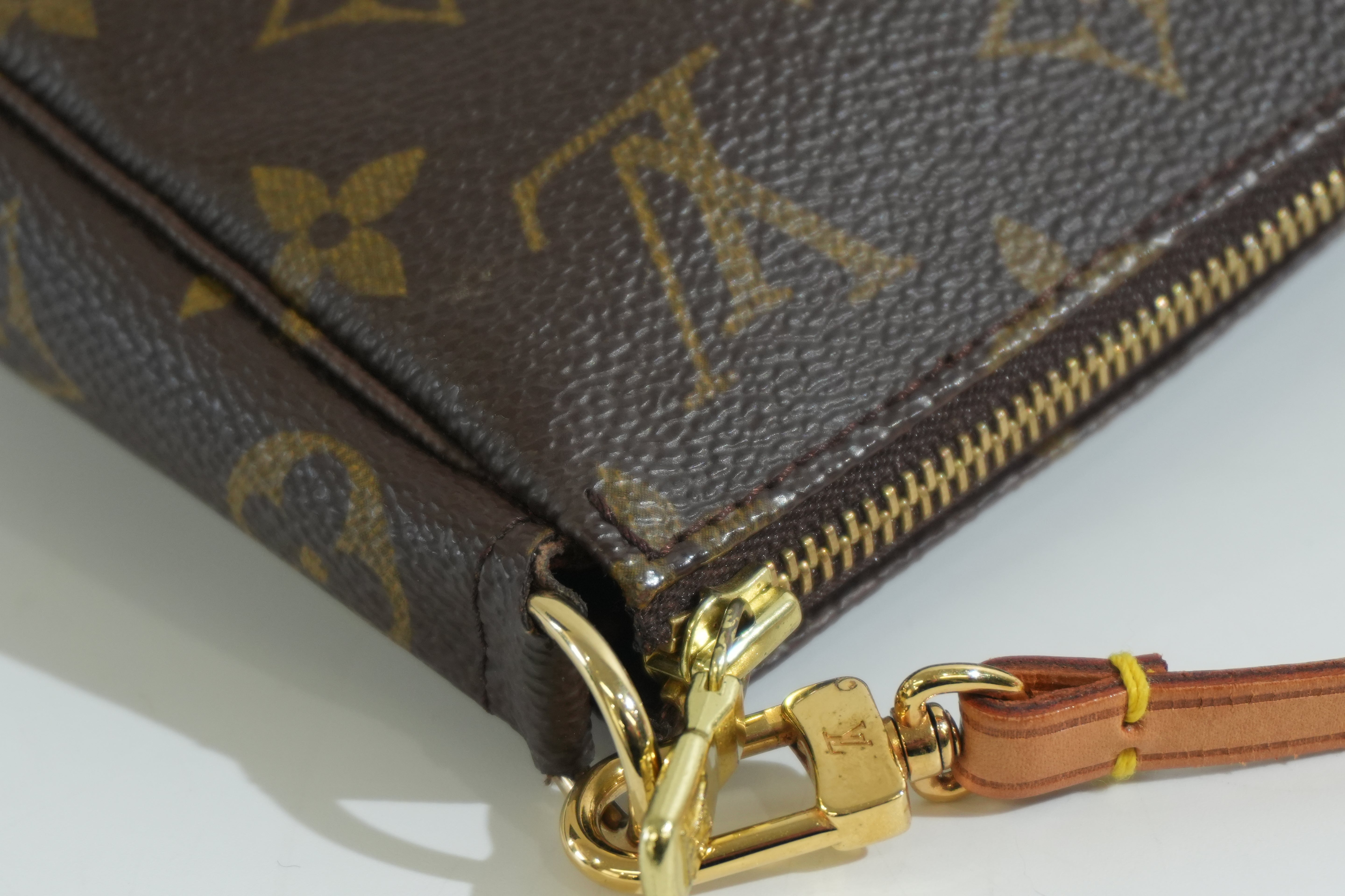 Pre-owned Louis Vuitton Monogram Pochette Accessories Handbag