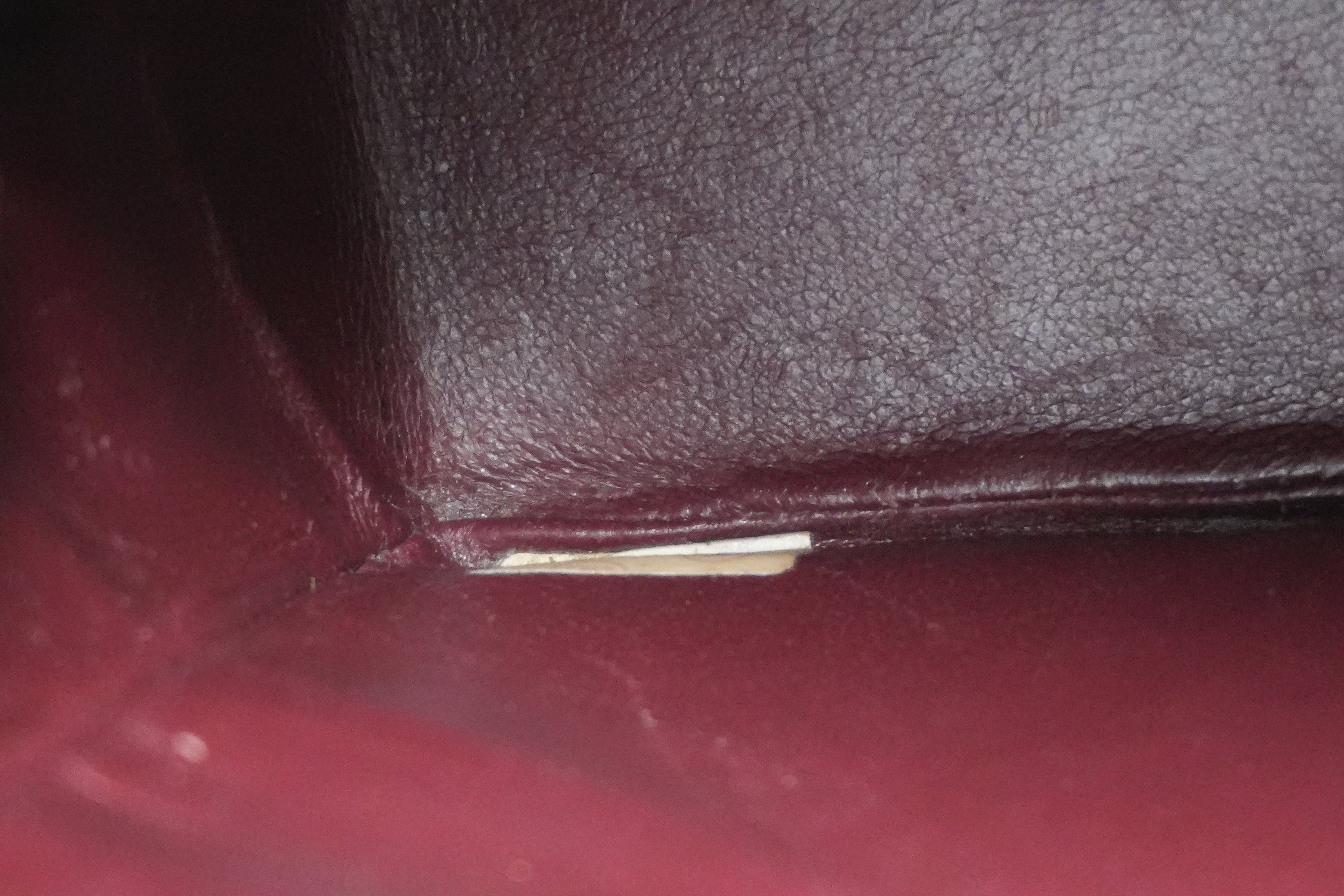 Pre-owned Chanel Lambskin Leather Chanel Chain Shoulder Bag Black