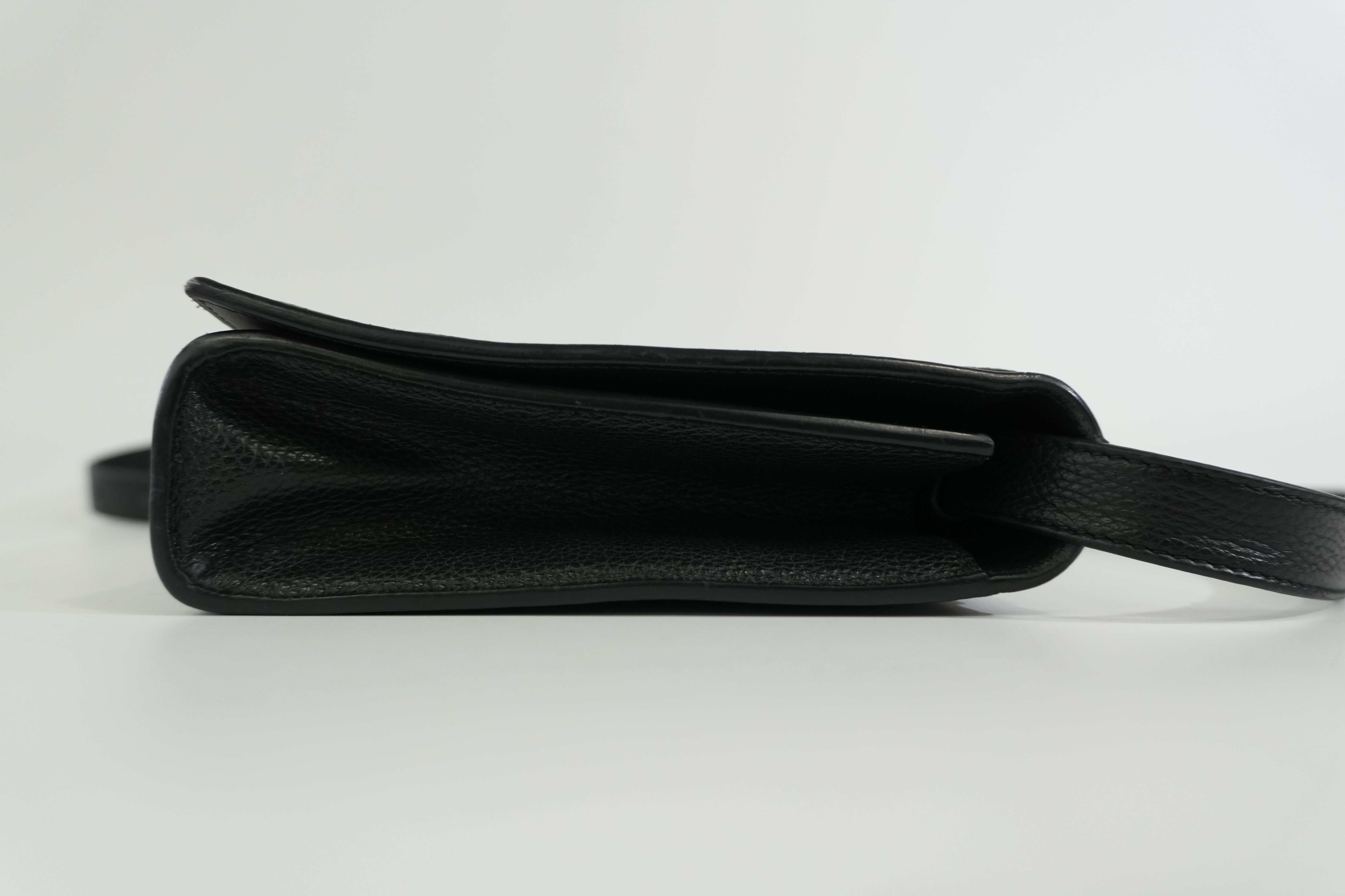 Pre-owned Balenciaga Car Flap Shoulder Bag Black