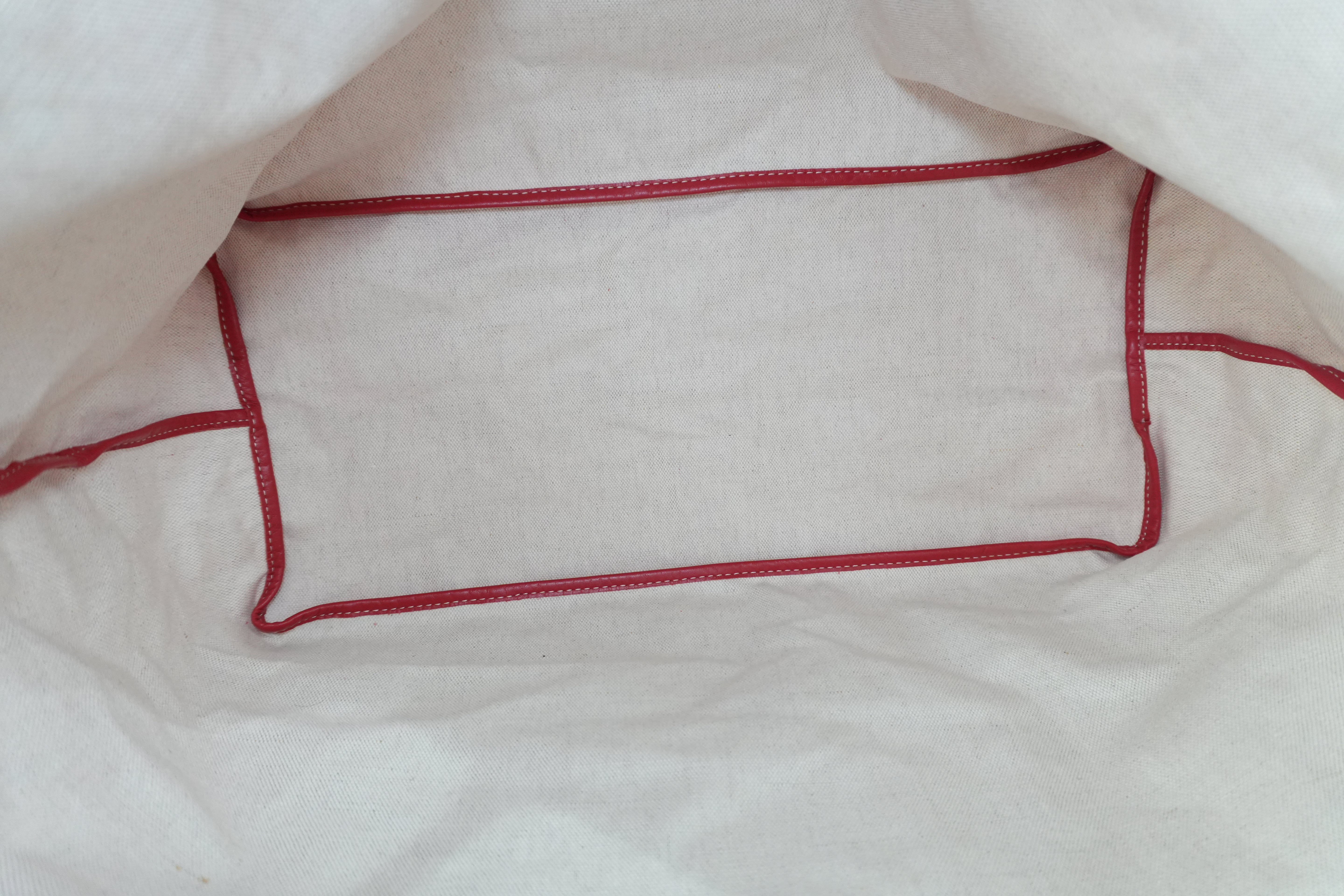 Pre-owned Goyard PVC Saint Louis GM Red