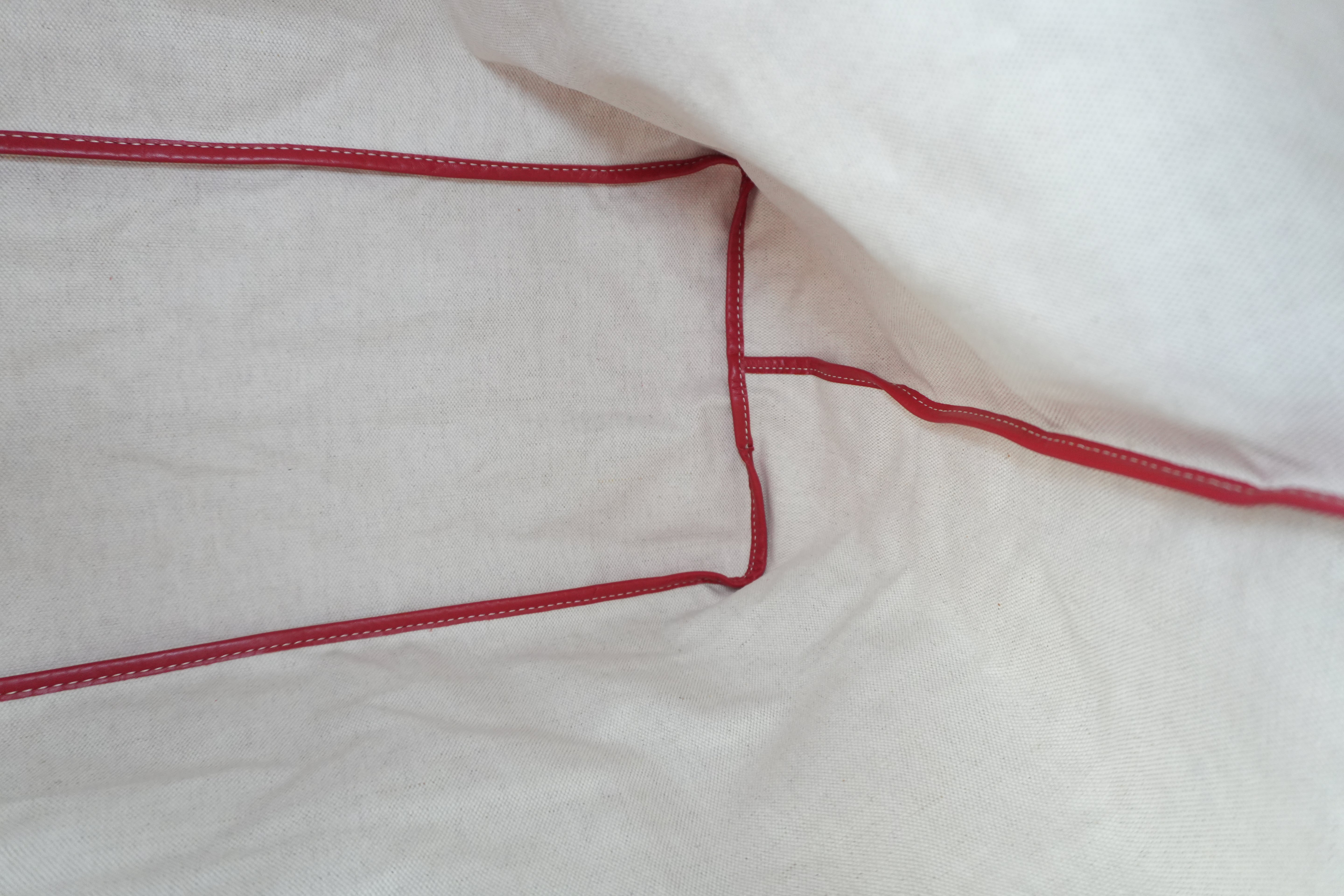 Pre-owned Goyard PVC Saint Louis GM Red