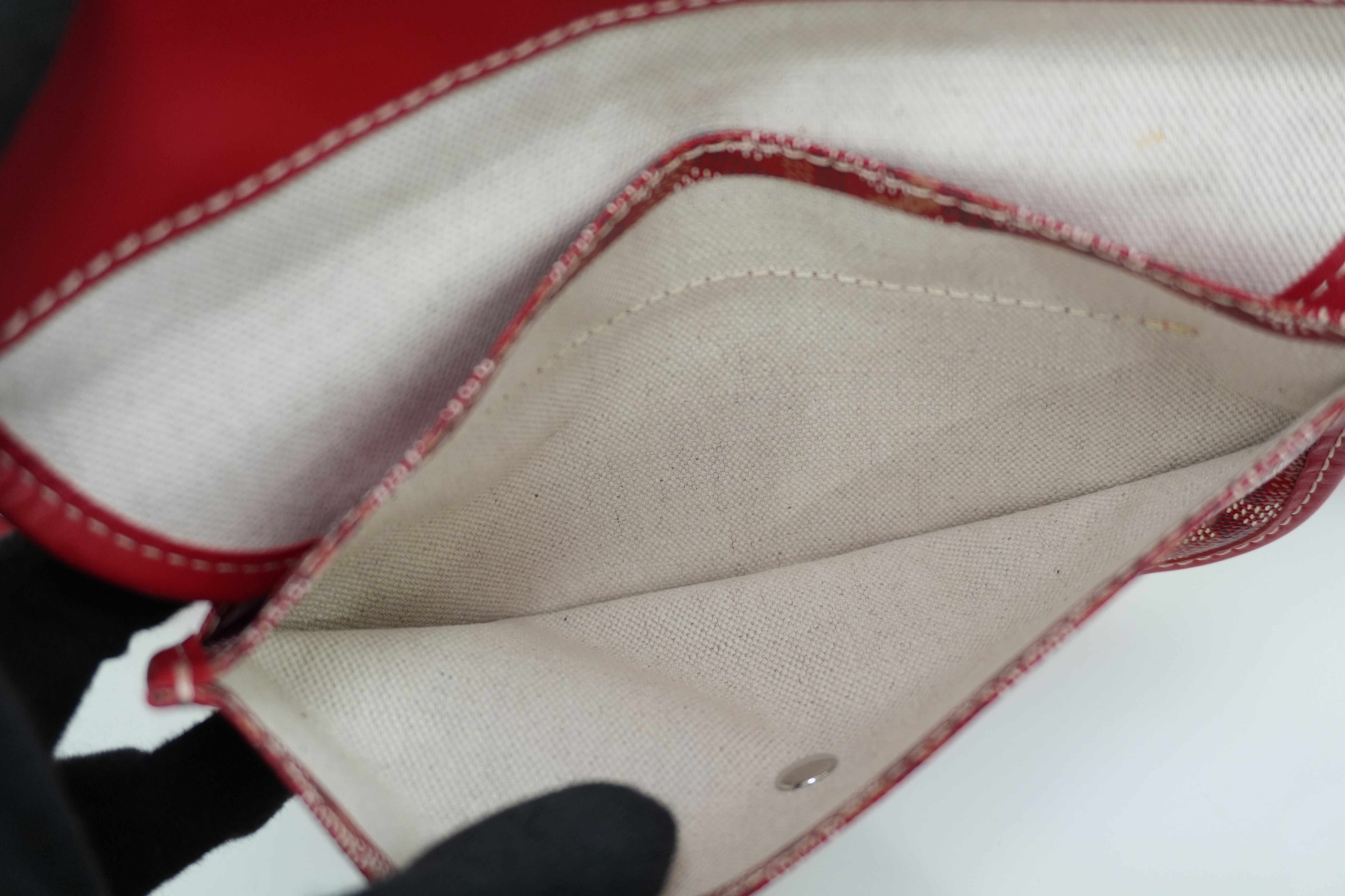 Pre-owned Goyard PVC Saint Louis GM Red