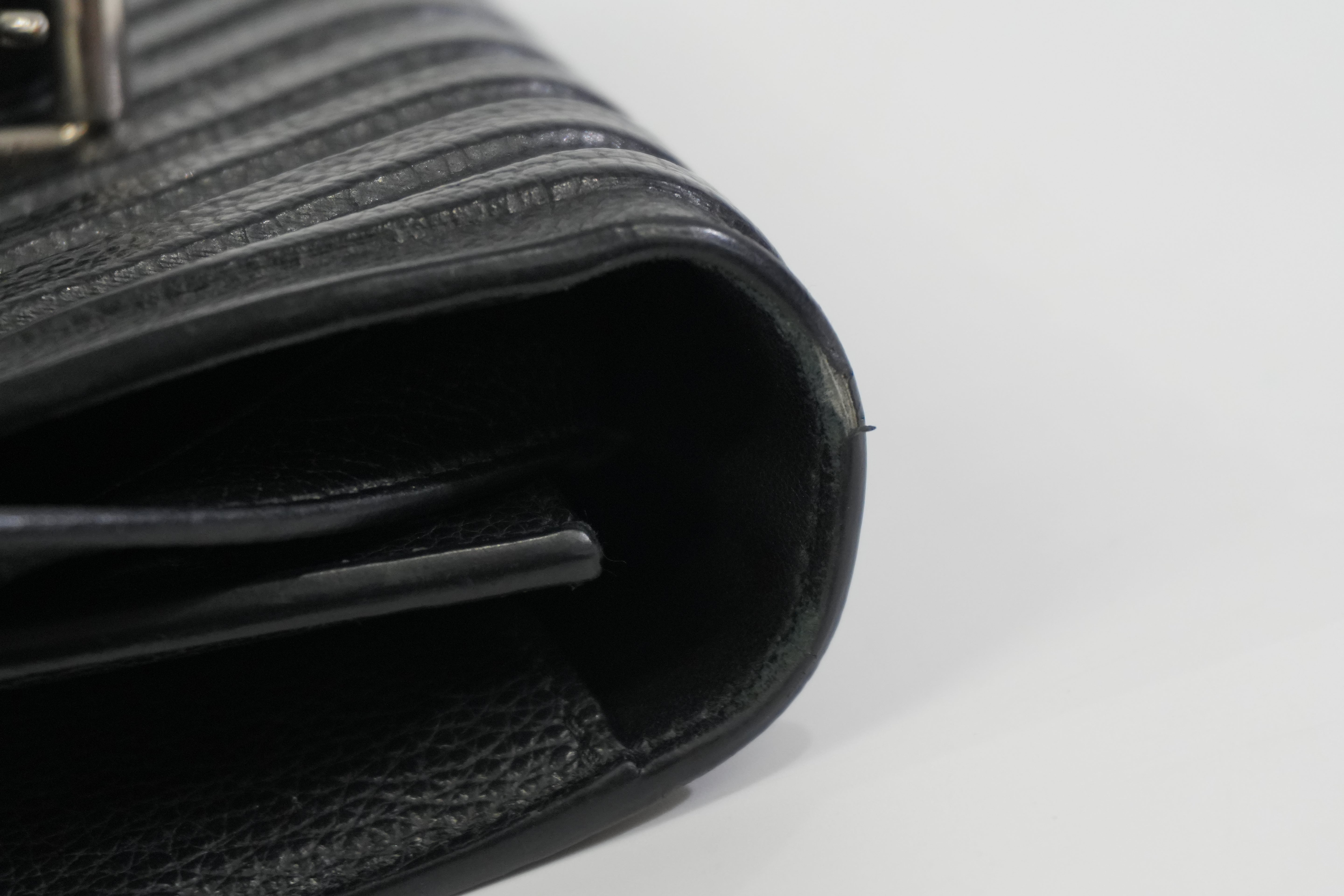 Pre-owned Balenciaga Car Flap Shoulder Bag Black