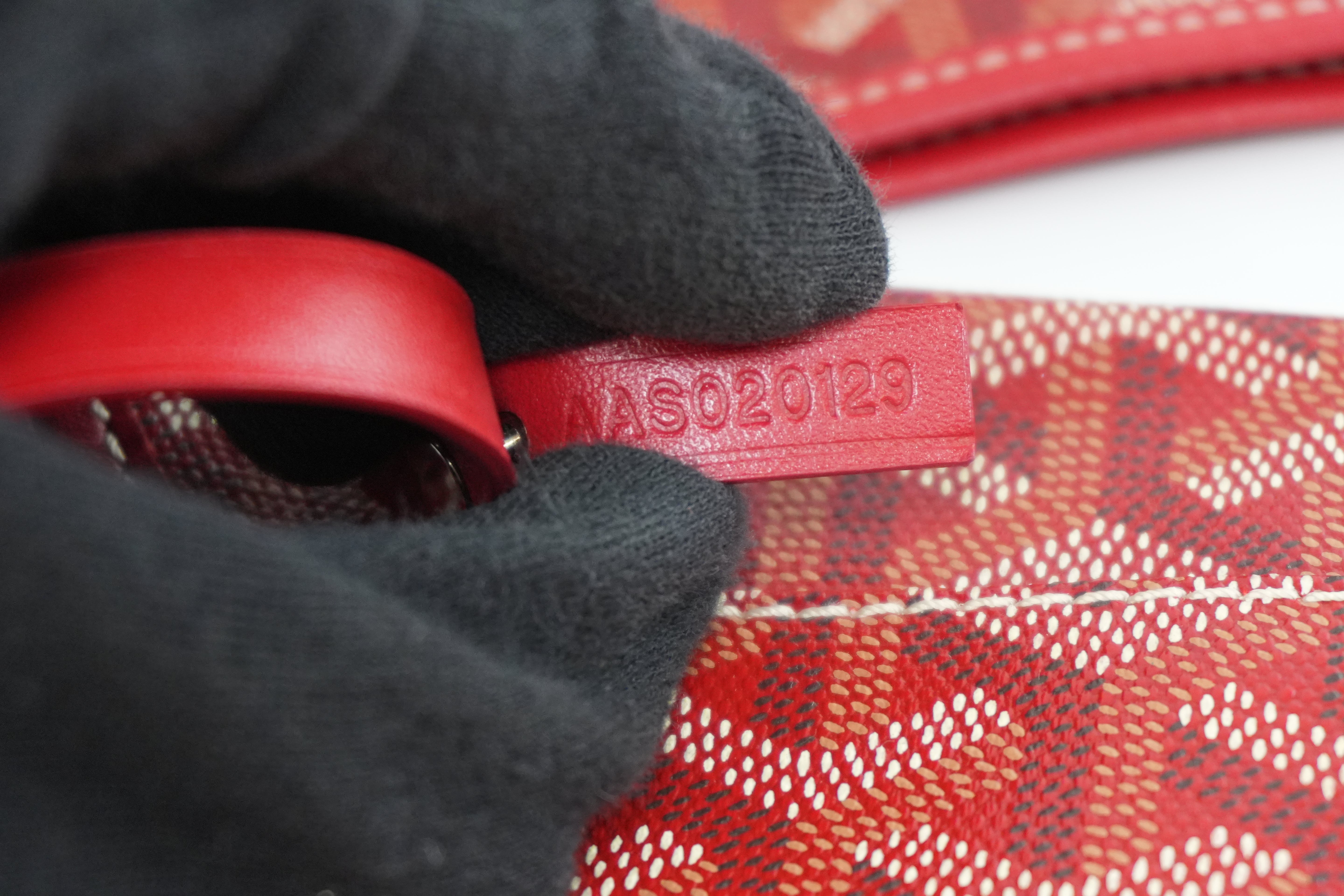 Pre-owned Goyard PVC Saint Louis GM Red