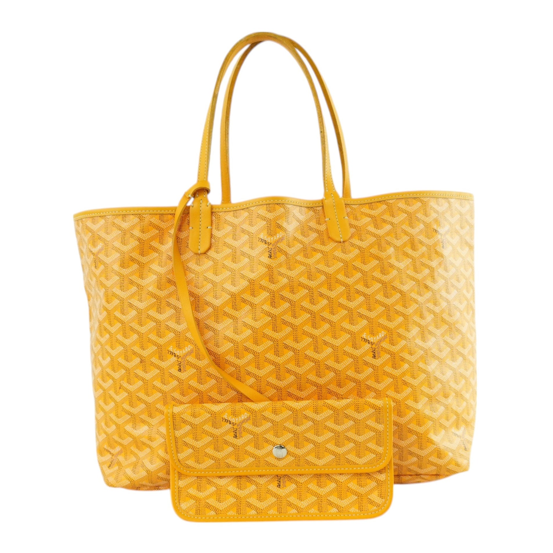 Pre-owned Goyard Saint Louis PM Yellow
