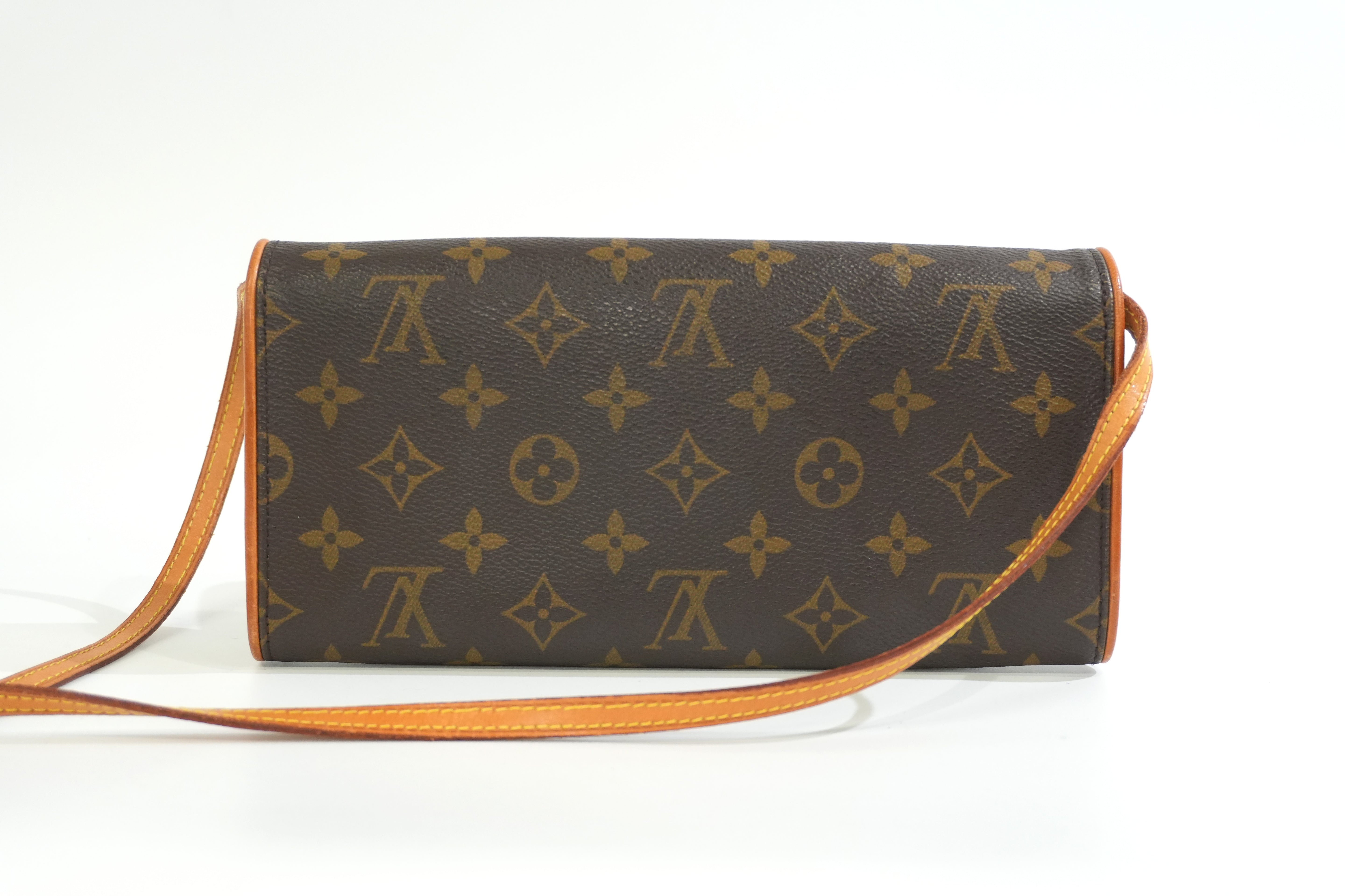 Pre-owned Louis Vuitton Monogram Twin Pochette GM Shoulder Pouch