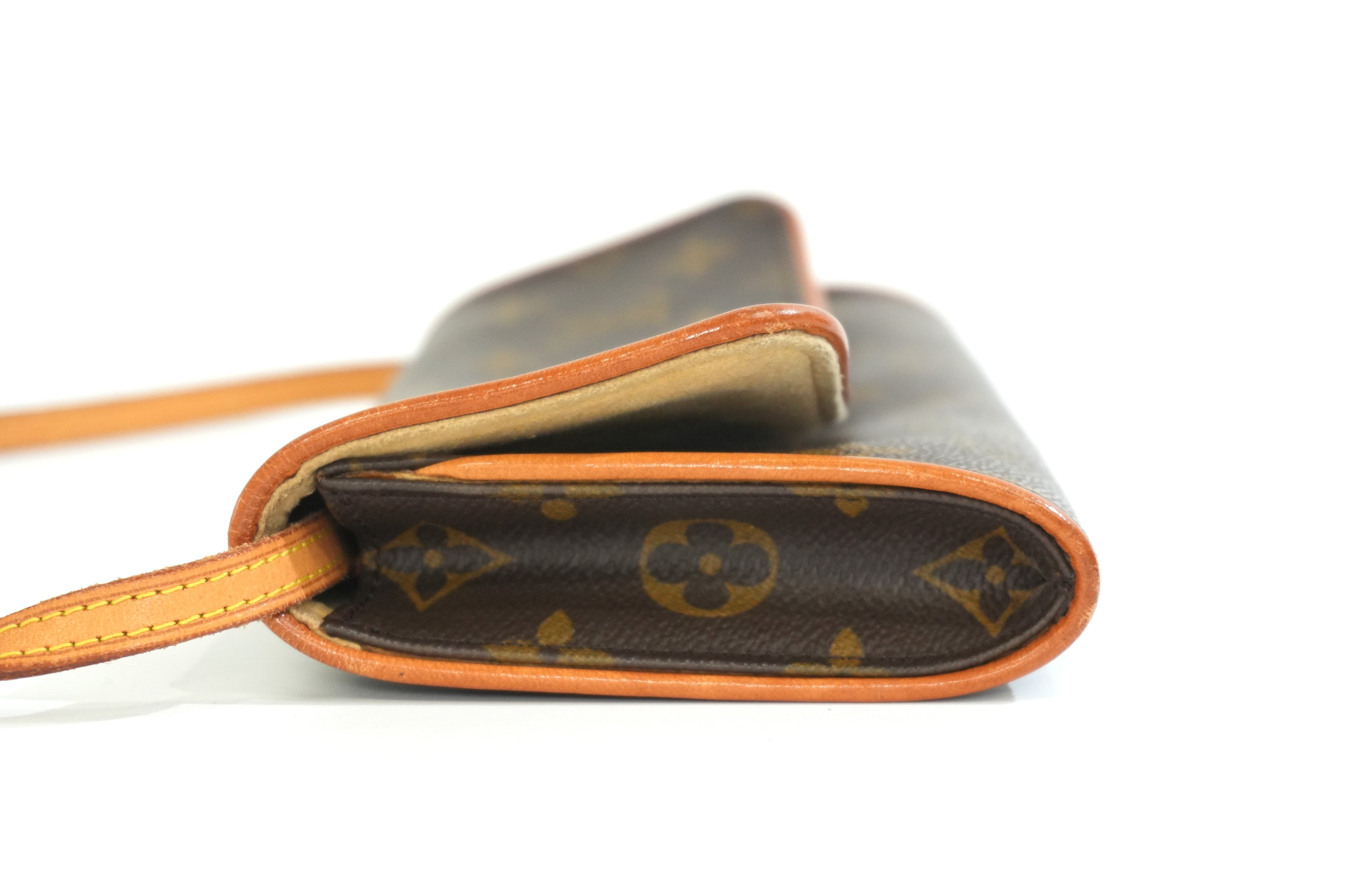 Pre-owned Louis Vuitton Monogram Twin Pochette GM Shoulder Pouch