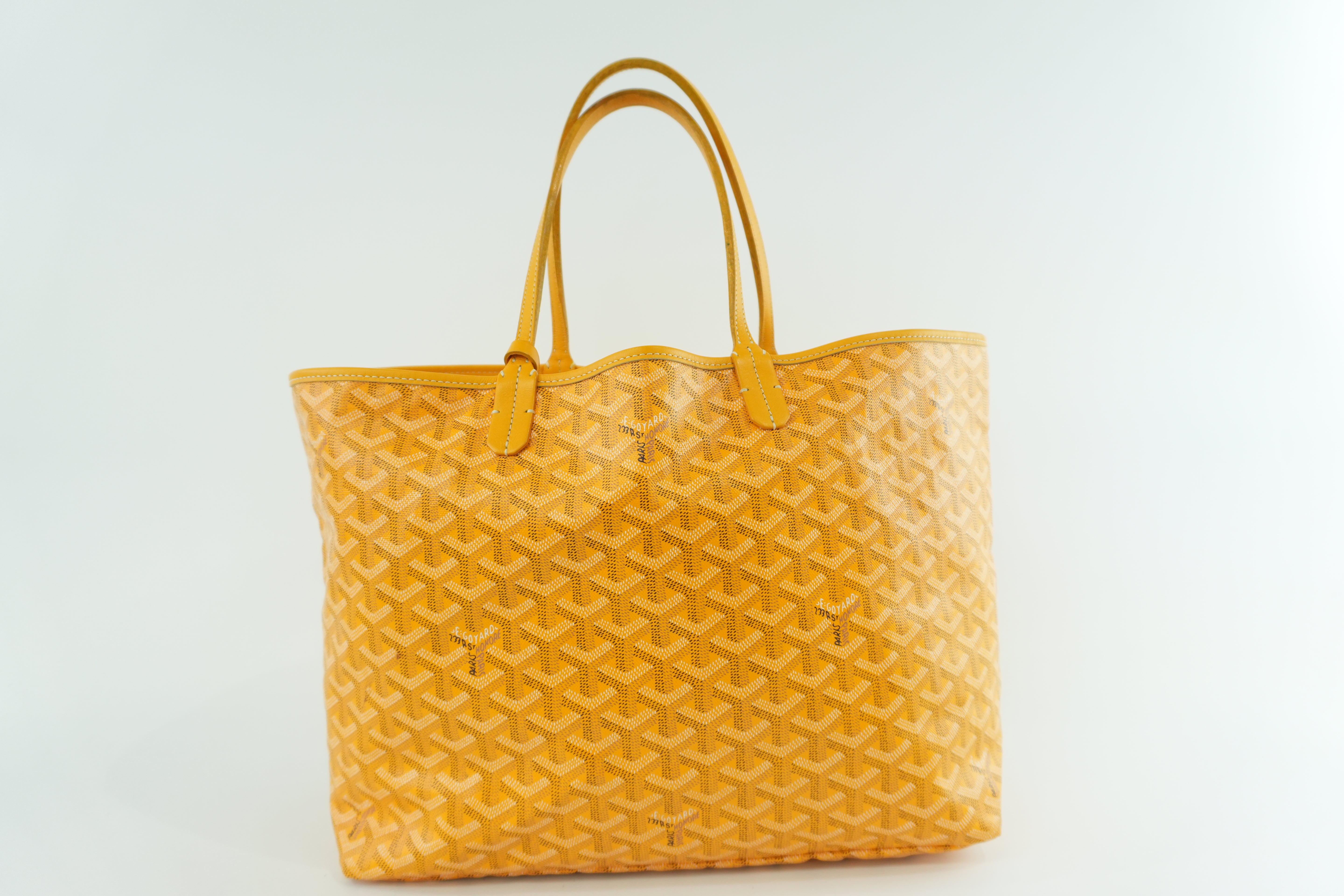 Pre-owned Goyard Saint Louis PM Yellow