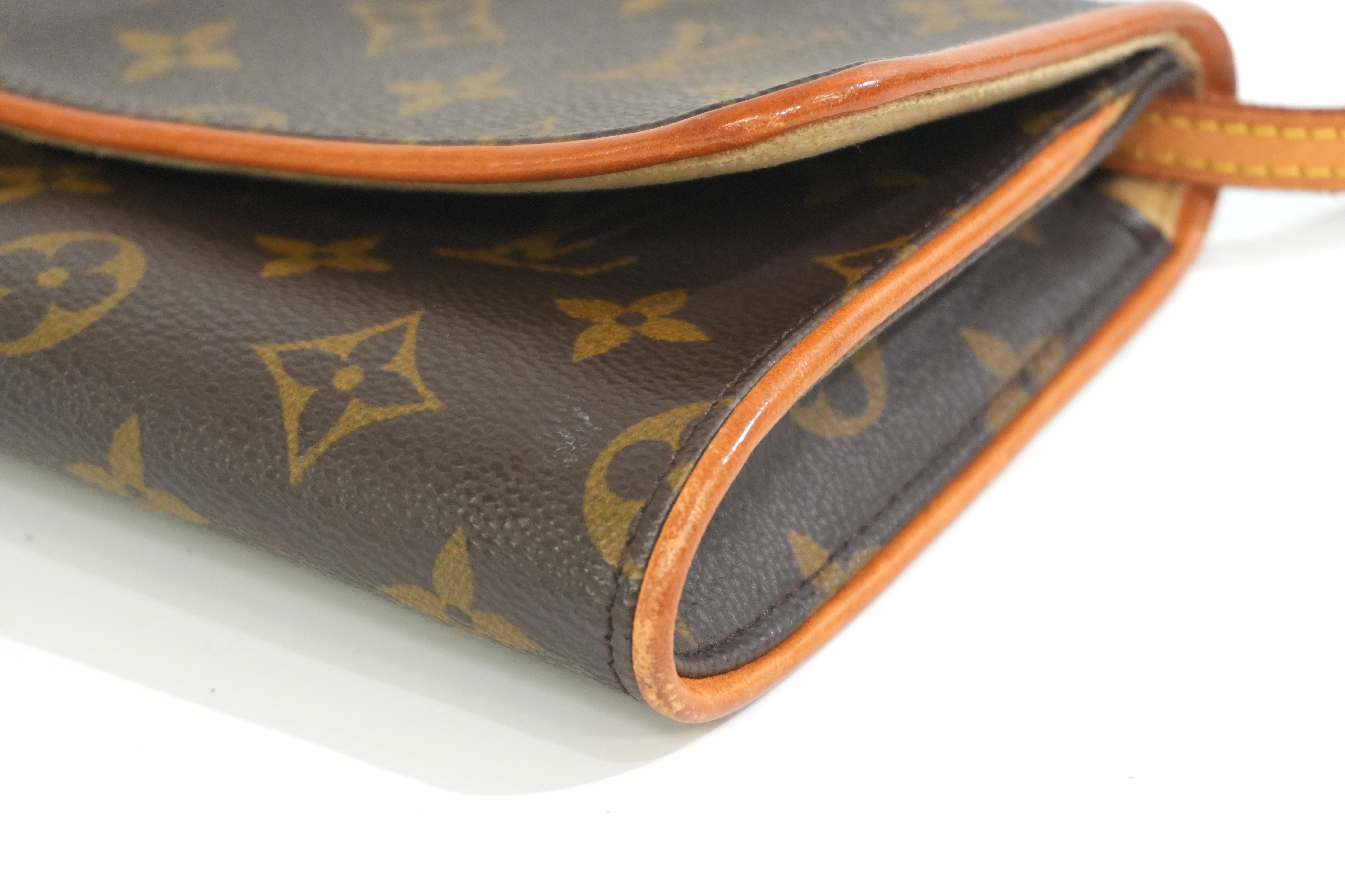 Pre-owned Louis Vuitton Monogram Twin Pochette GM Shoulder Pouch