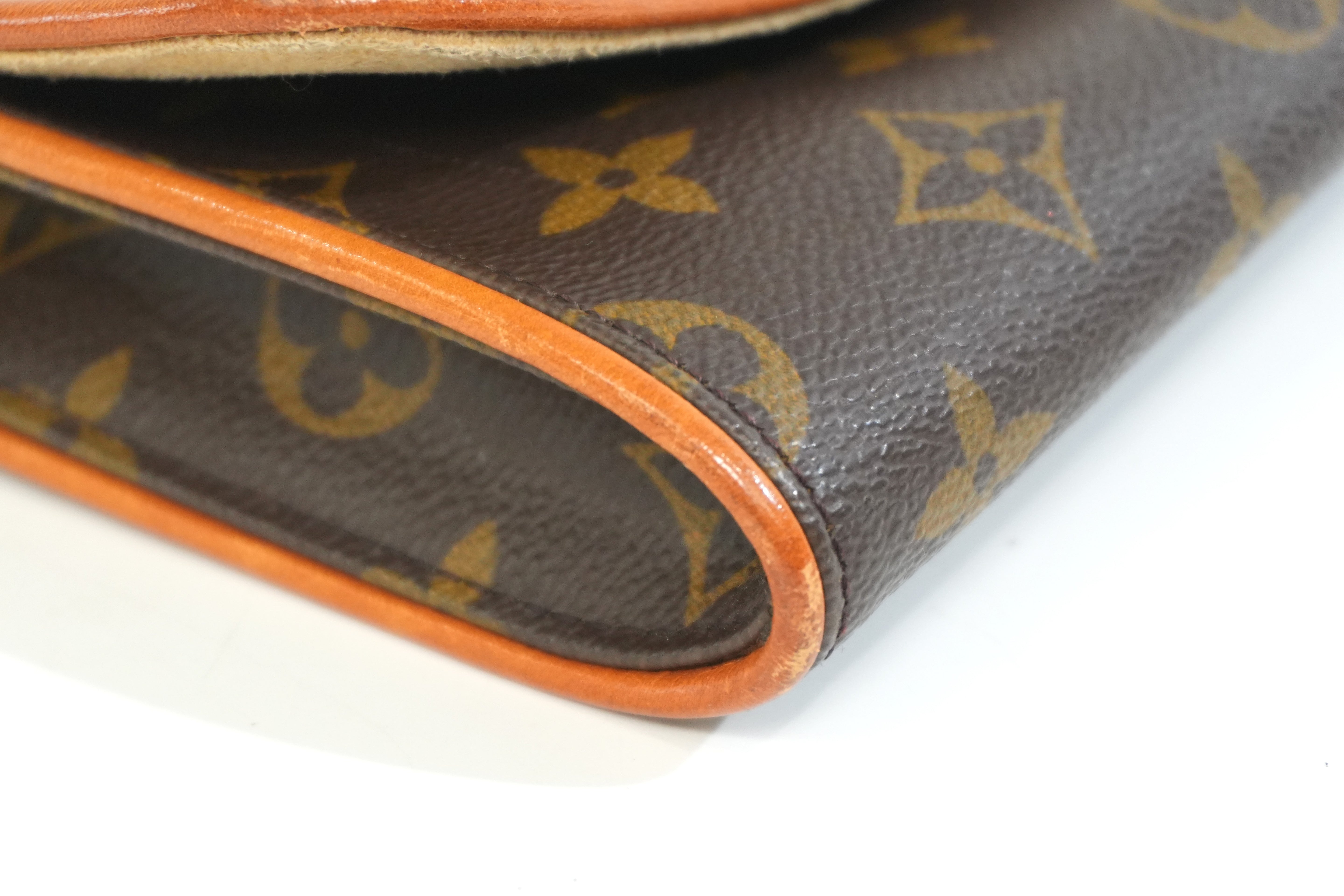 Pre-owned Louis Vuitton Monogram Twin Pochette GM Shoulder Pouch