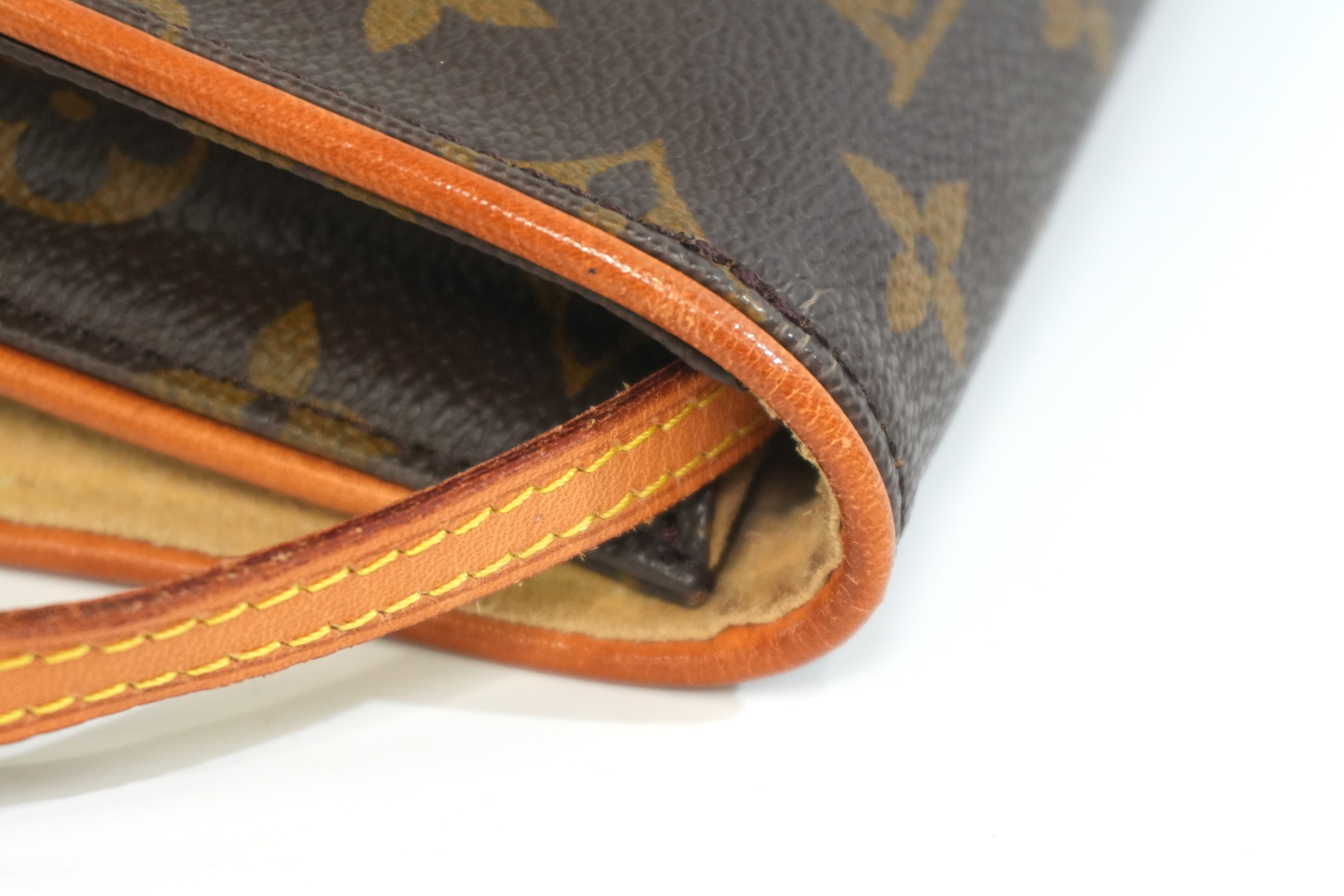 Pre-owned Louis Vuitton Monogram Twin Pochette GM Shoulder Pouch