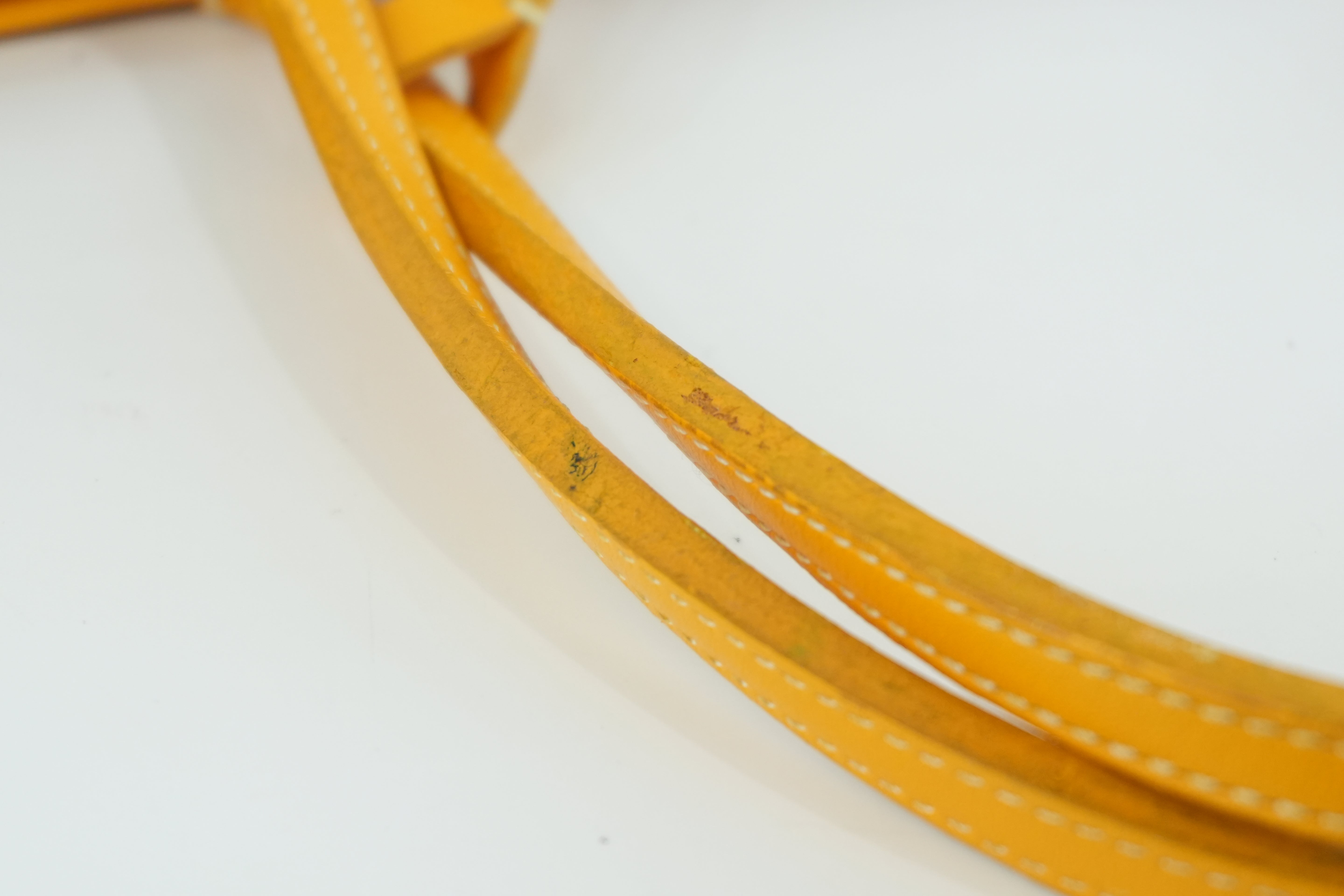 Pre-owned Goyard Saint Louis PM Yellow