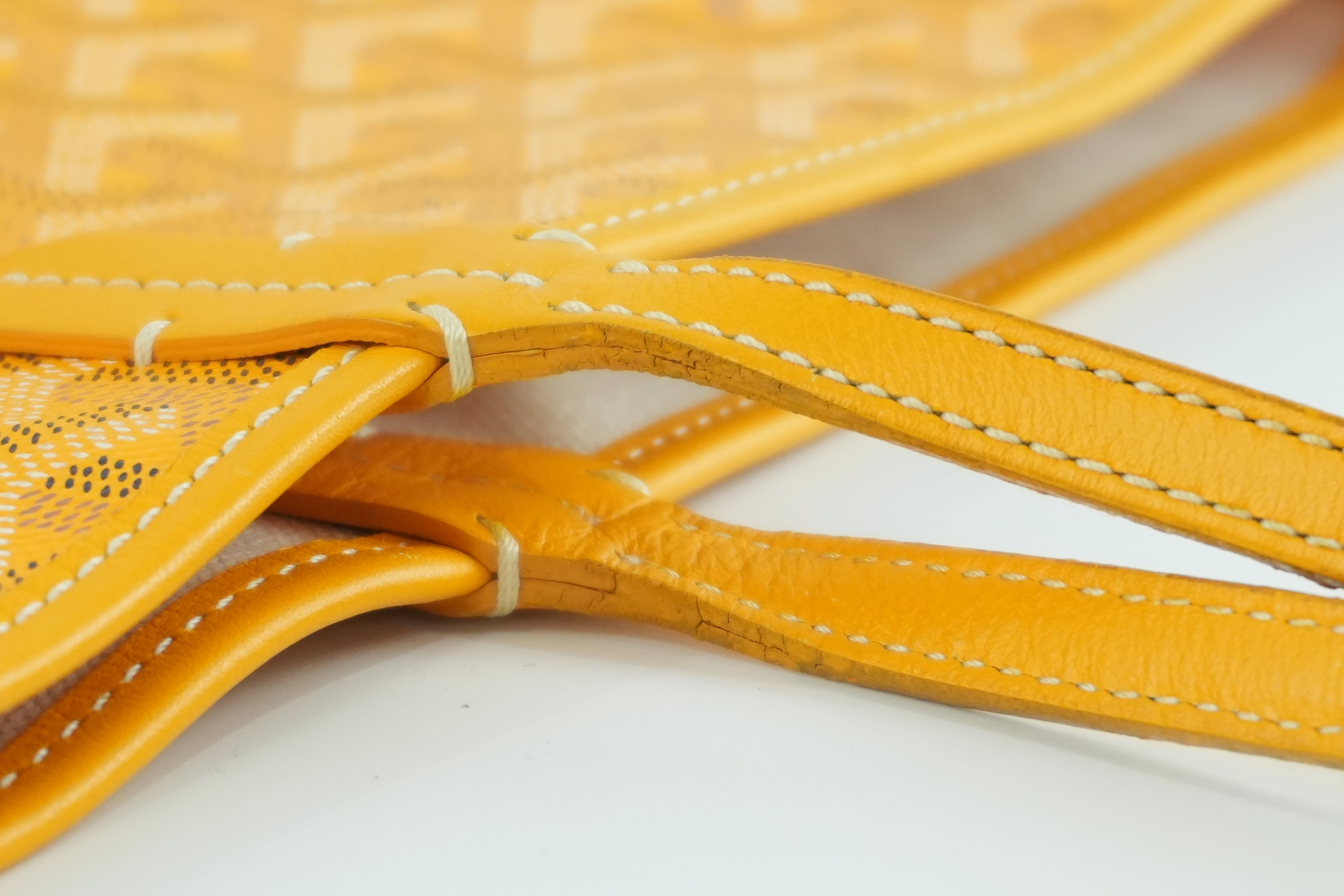 Pre-owned Goyard Saint Louis PM Yellow