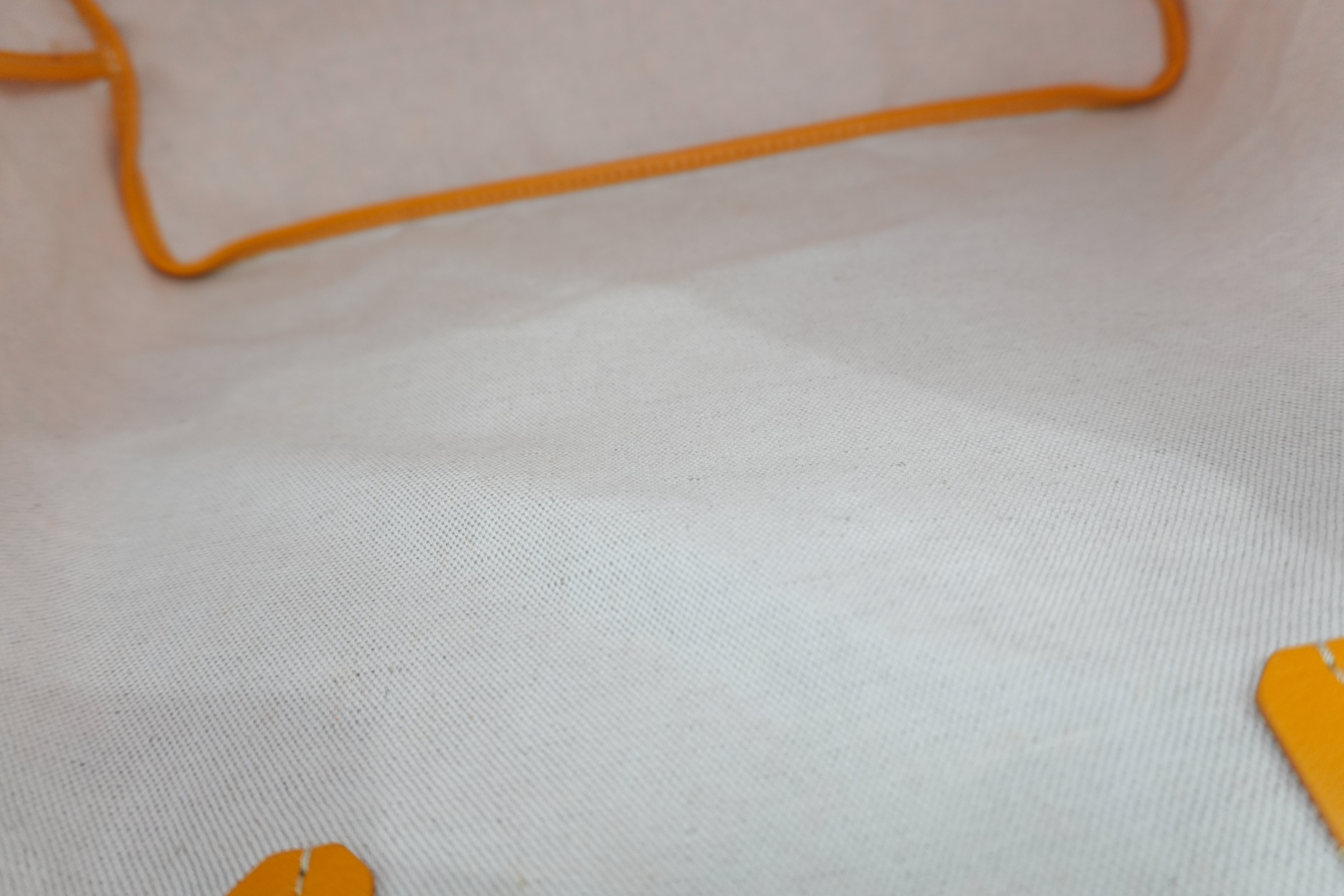 Pre-owned Goyard Saint Louis PM Yellow