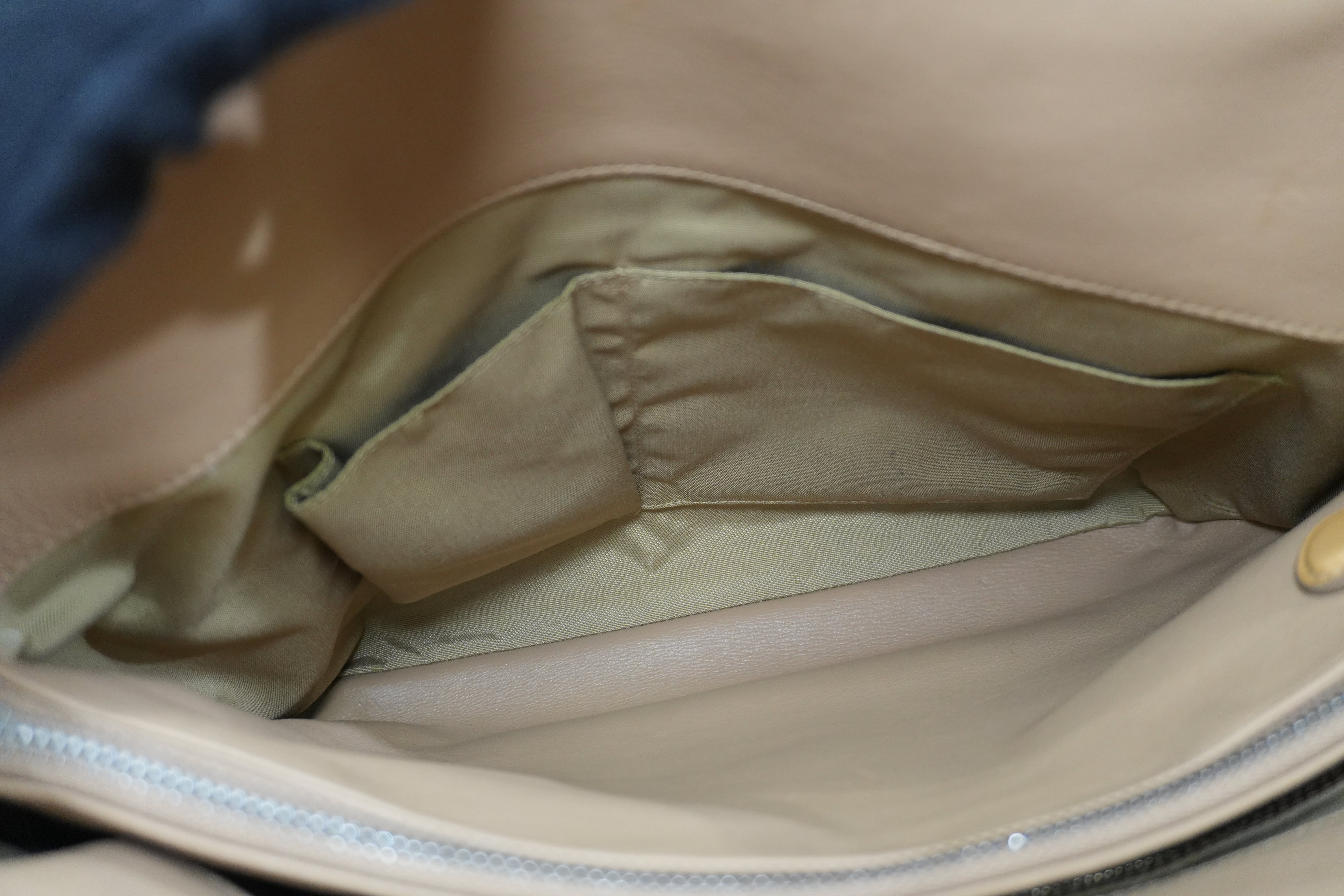 Pre-owned Dior Lady Dior Handbag Yellow