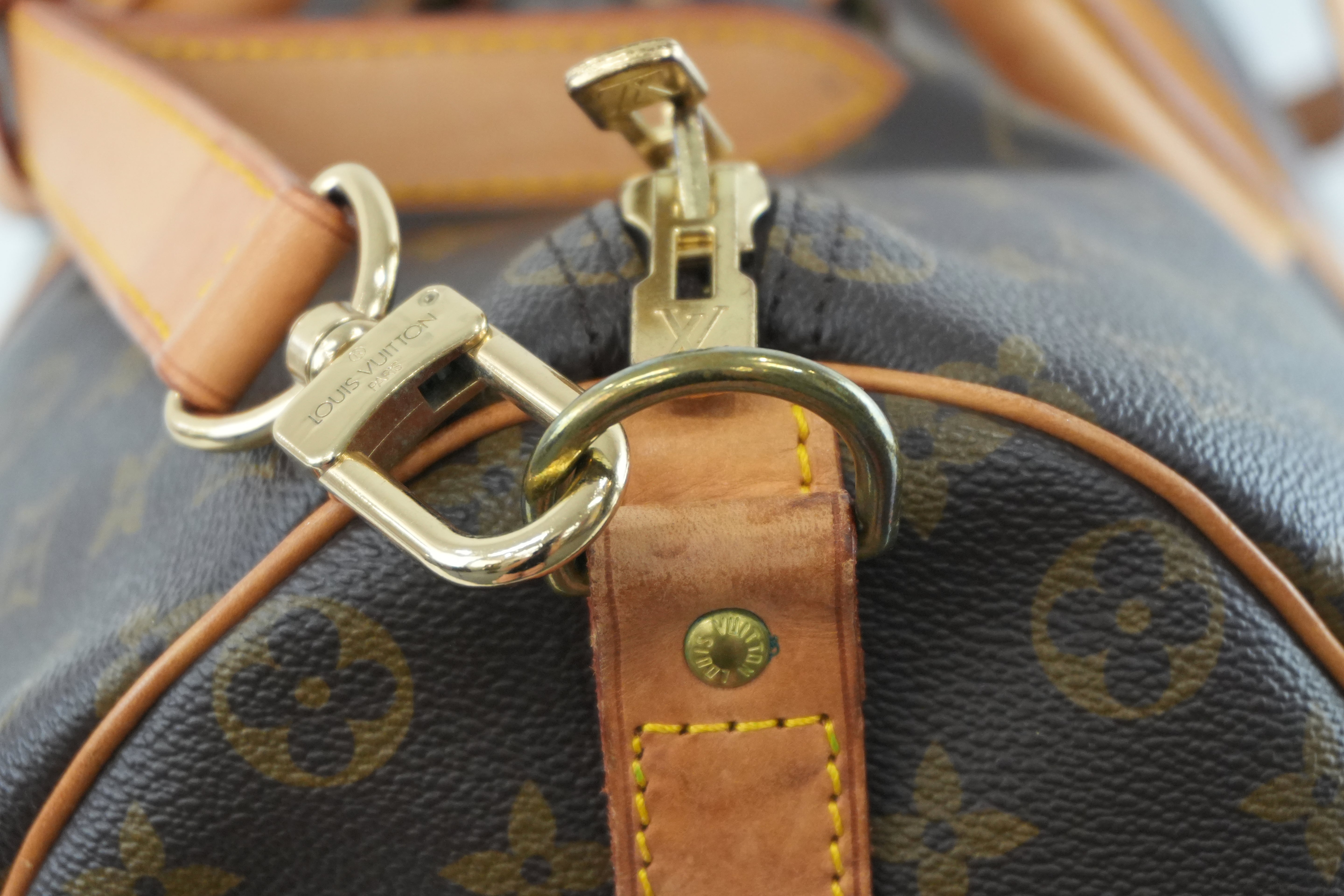 Pre-owned Louis Vuitton Monogram Keepall 50 Bandouliere