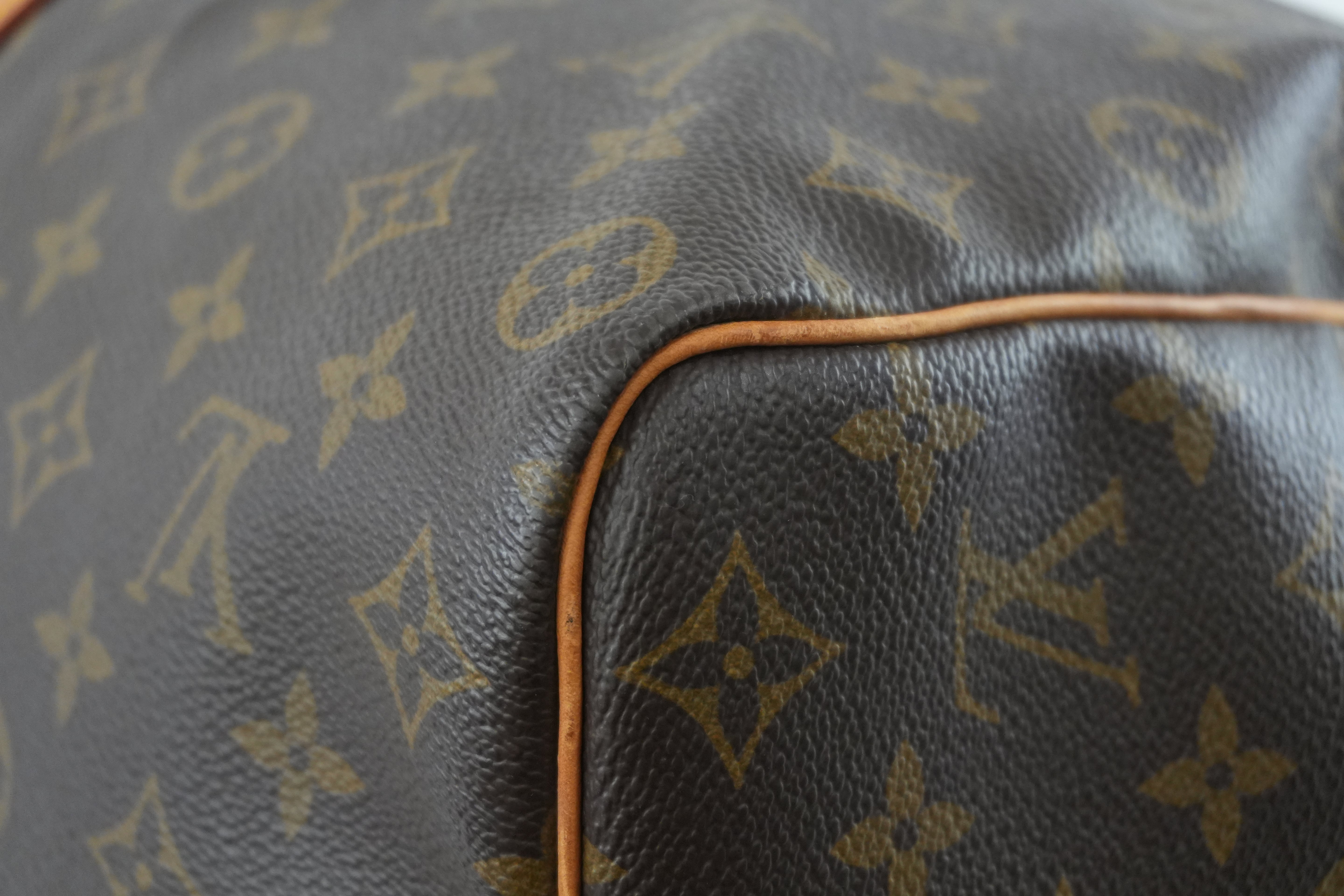 Pre-owned Louis Vuitton Monogram Keepall 50 Bandouliere