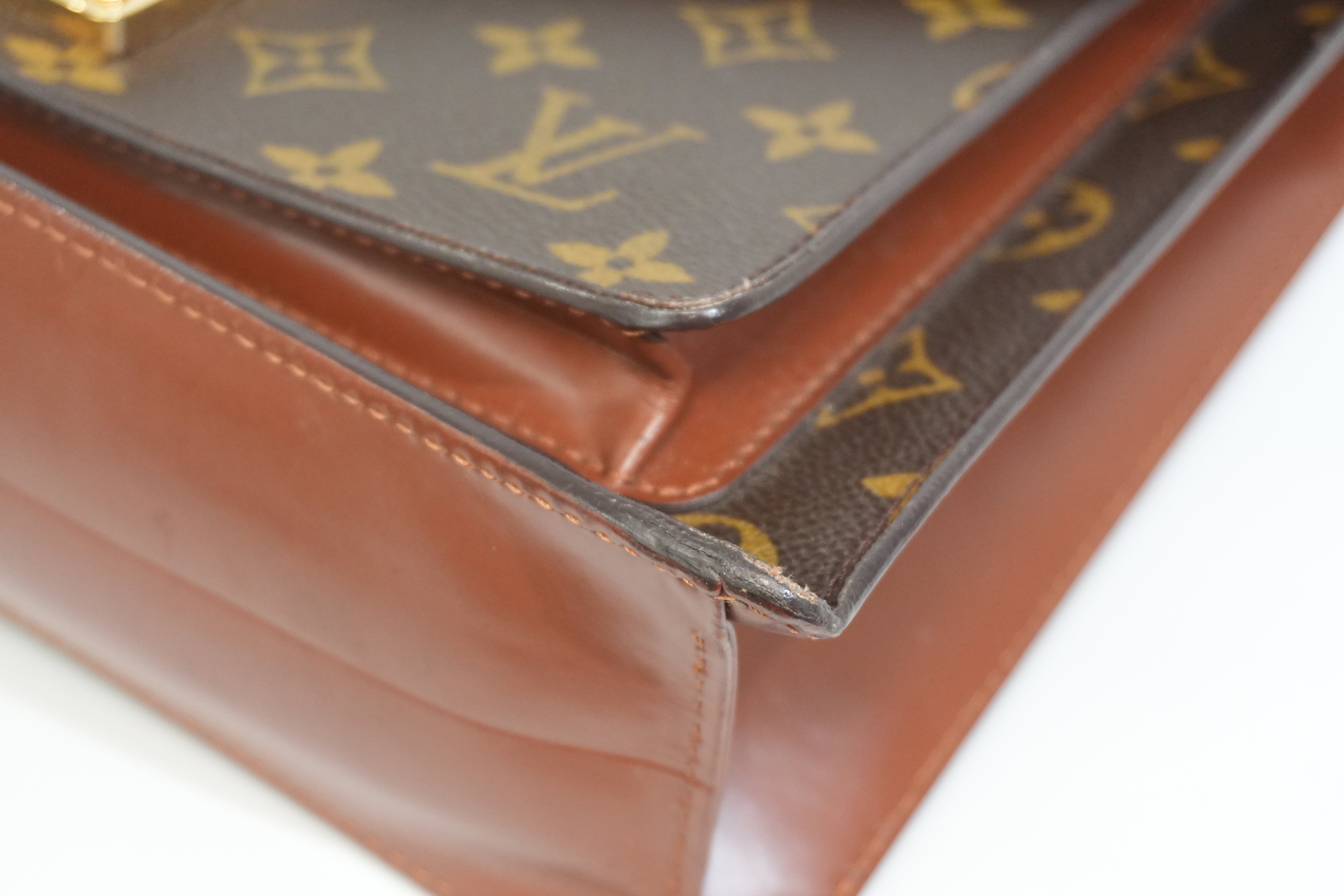 Pre-owned Louis Vuitton Monogram Monceau 28 Shoulder Bag