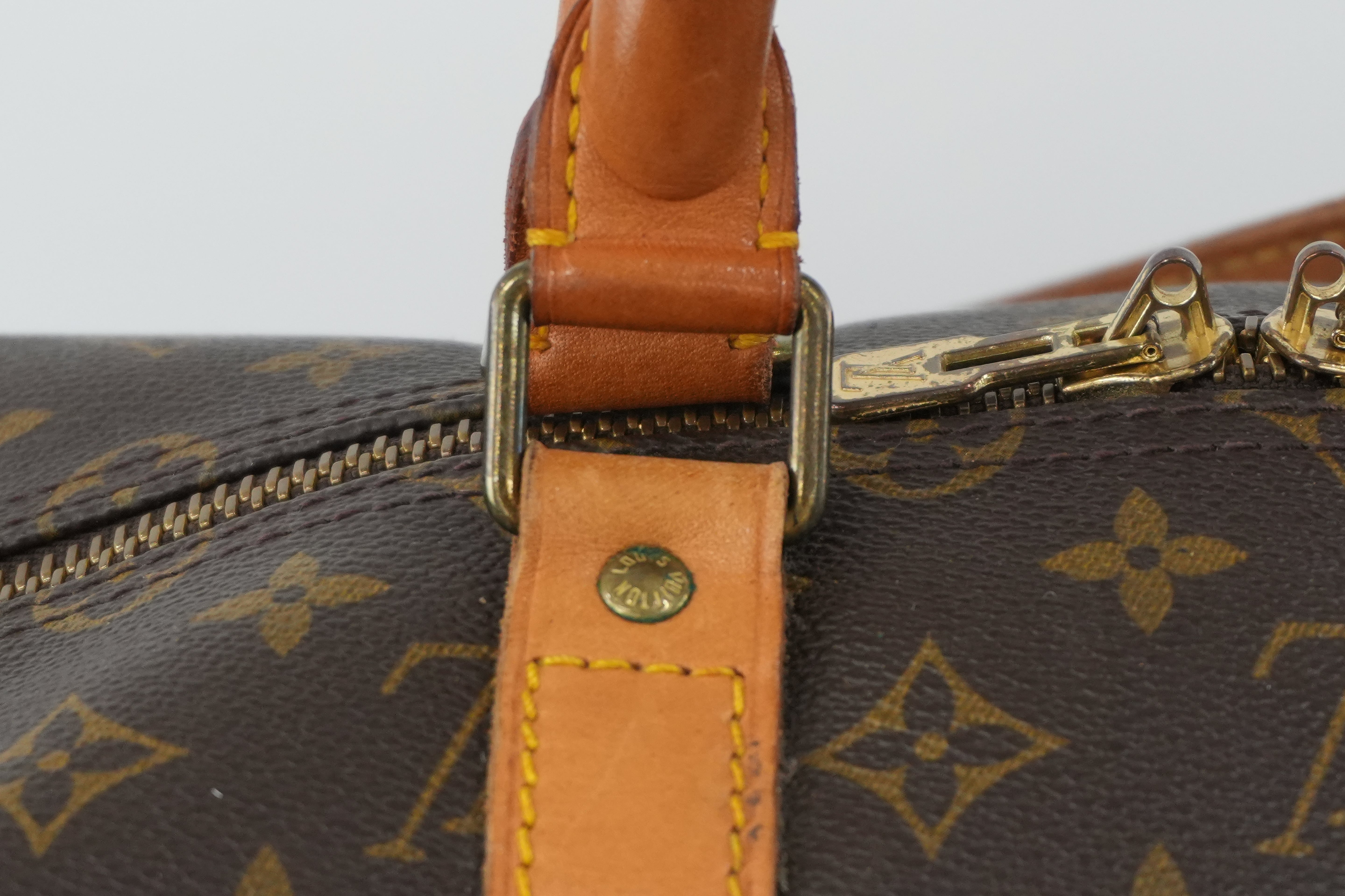 Louis Vuitton Monogram Keepall 55 Bandouliere Used