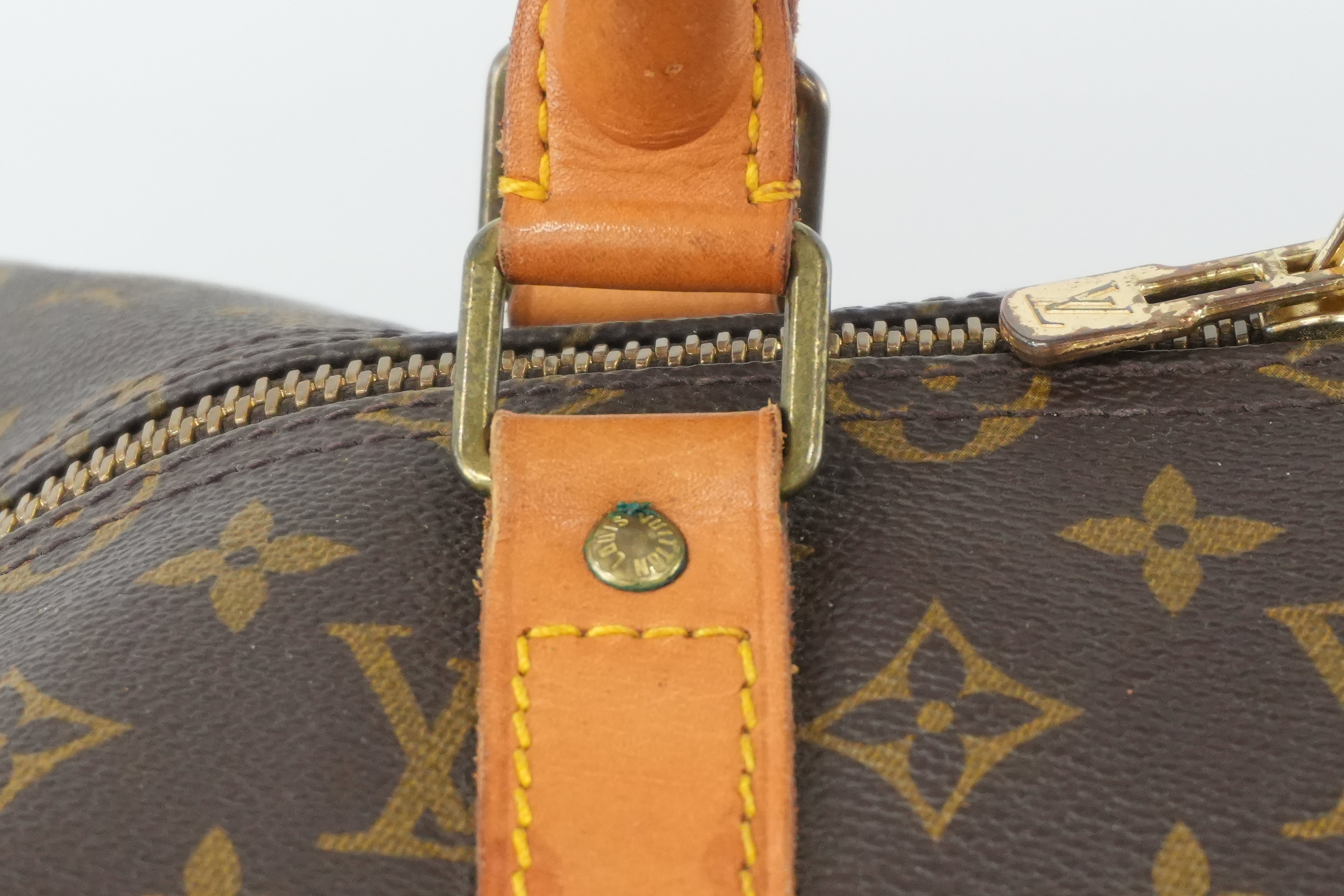 Louis Vuitton Monogram Keepall 55 Bandouliere Used