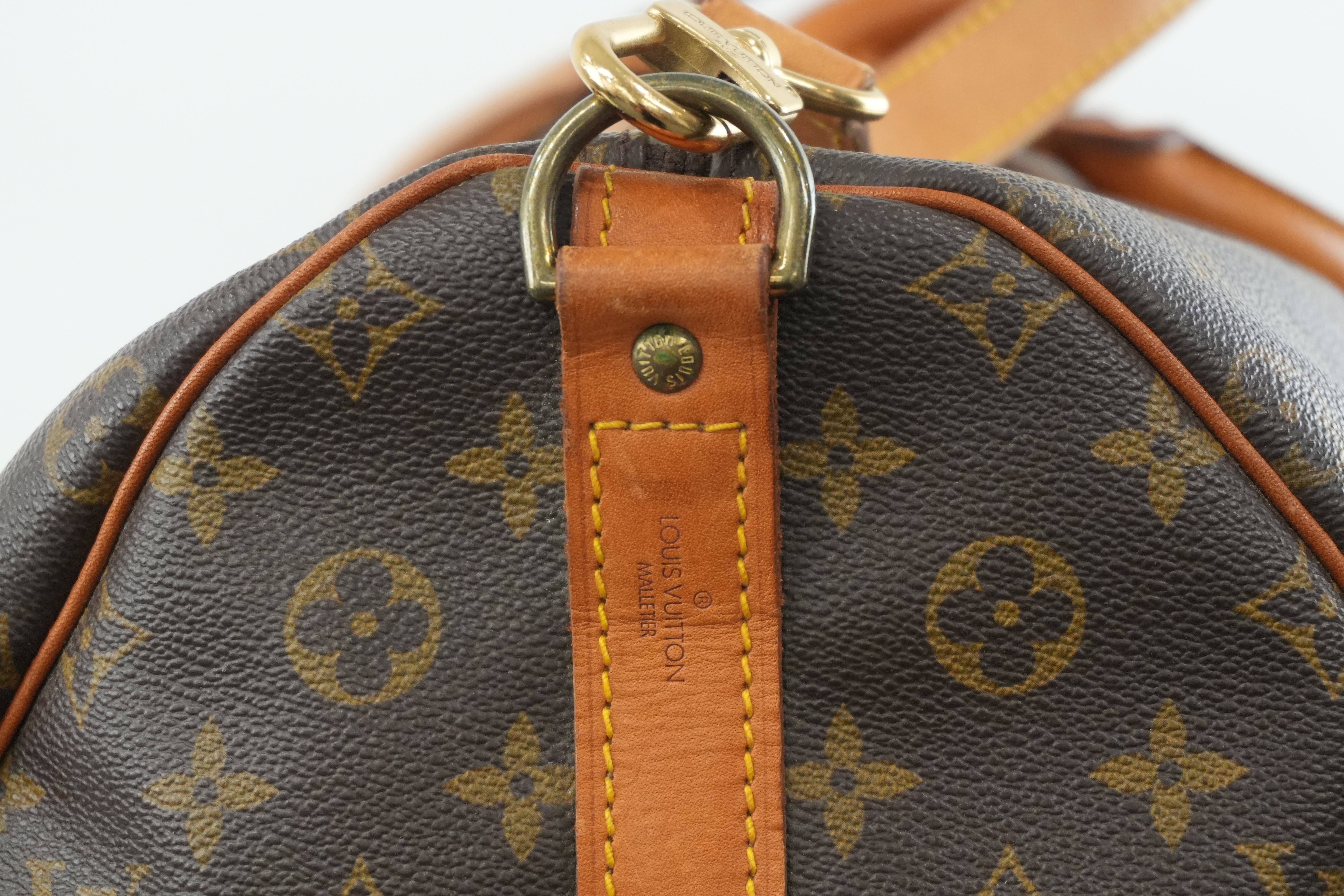 Louis Vuitton Monogram Keepall 55 Bandouliere Used
