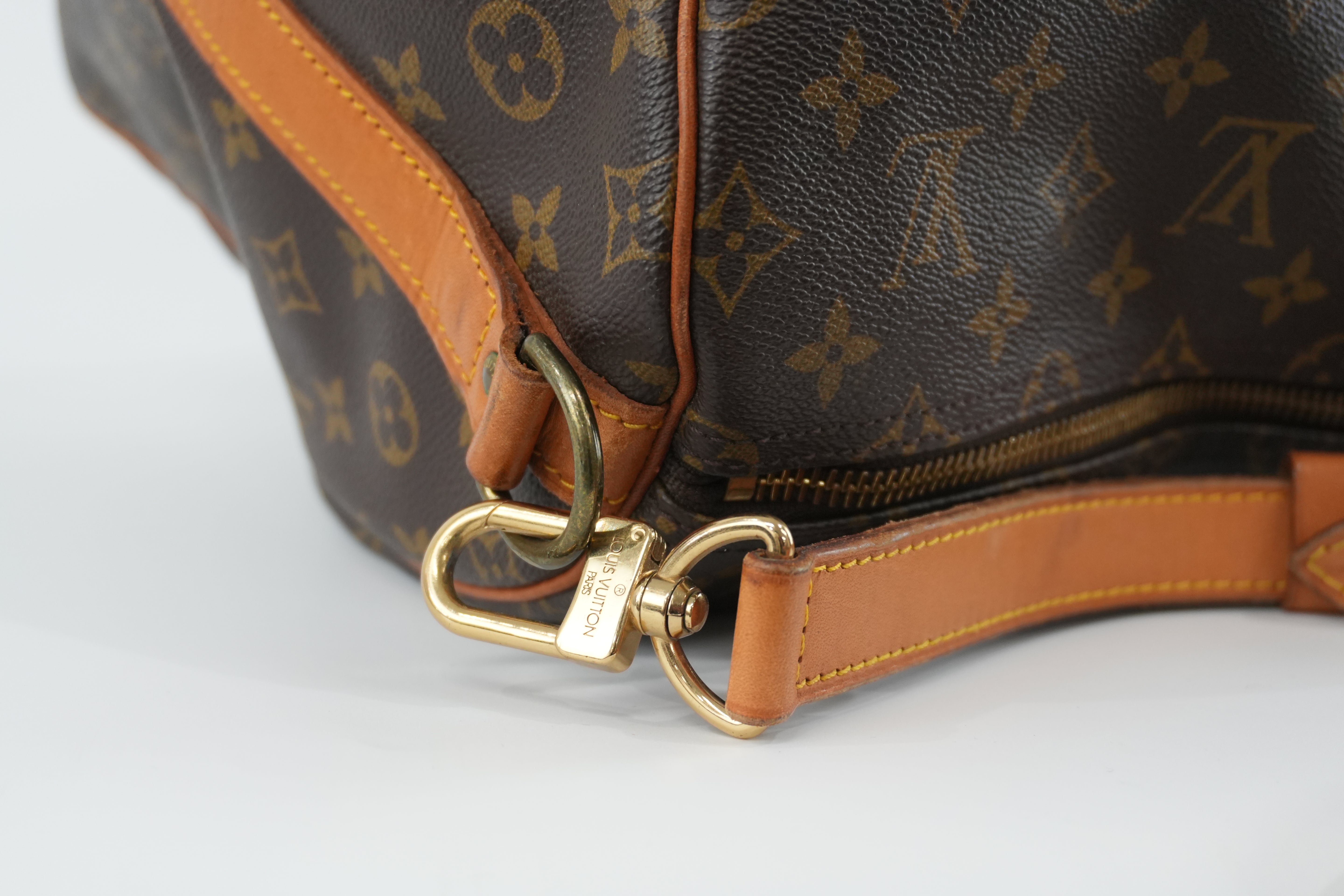 Louis Vuitton Monogram Keepall 55 Bandouliere Used