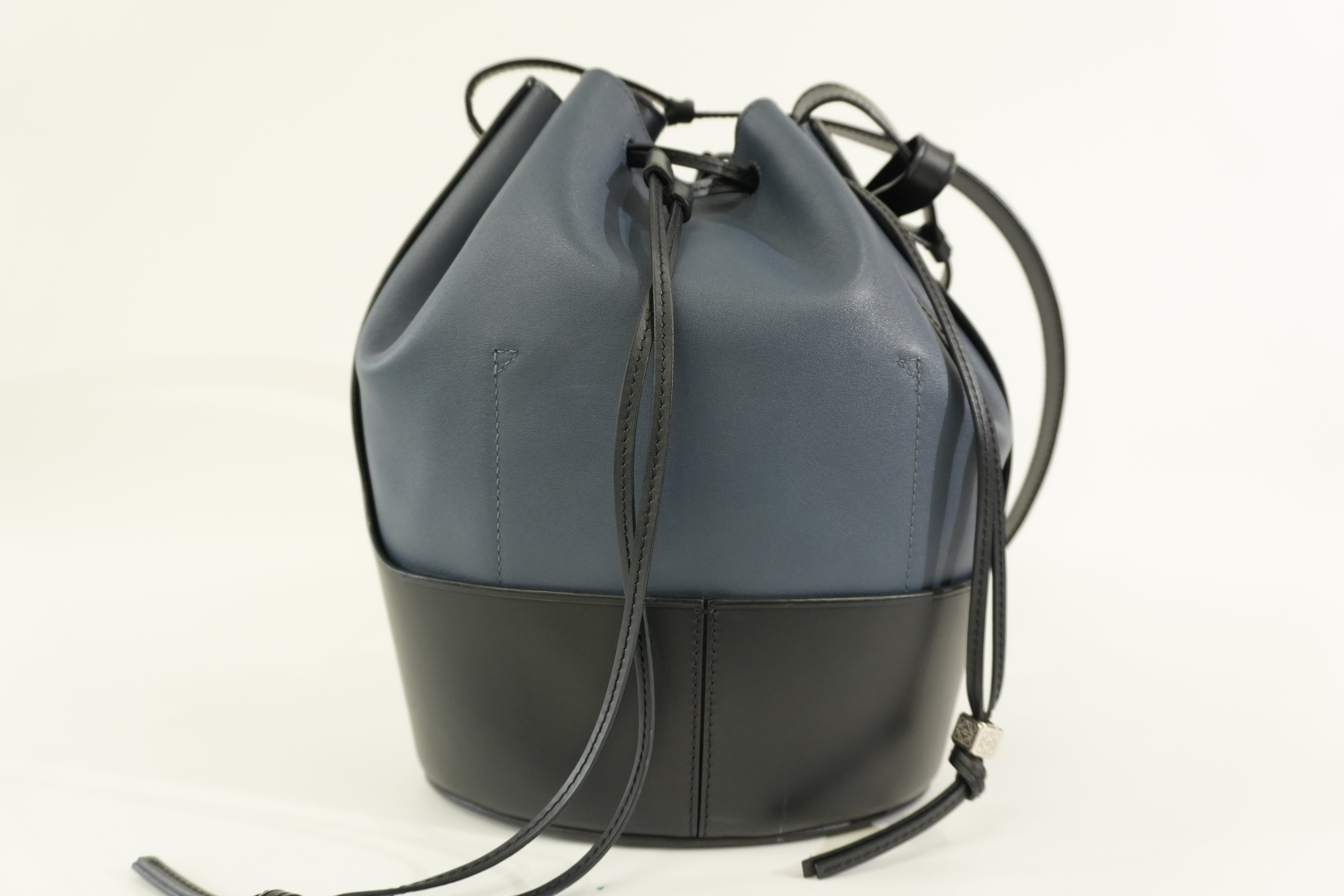 Pre-owned Loewe Hammock Shoulder Bag Navy Blue