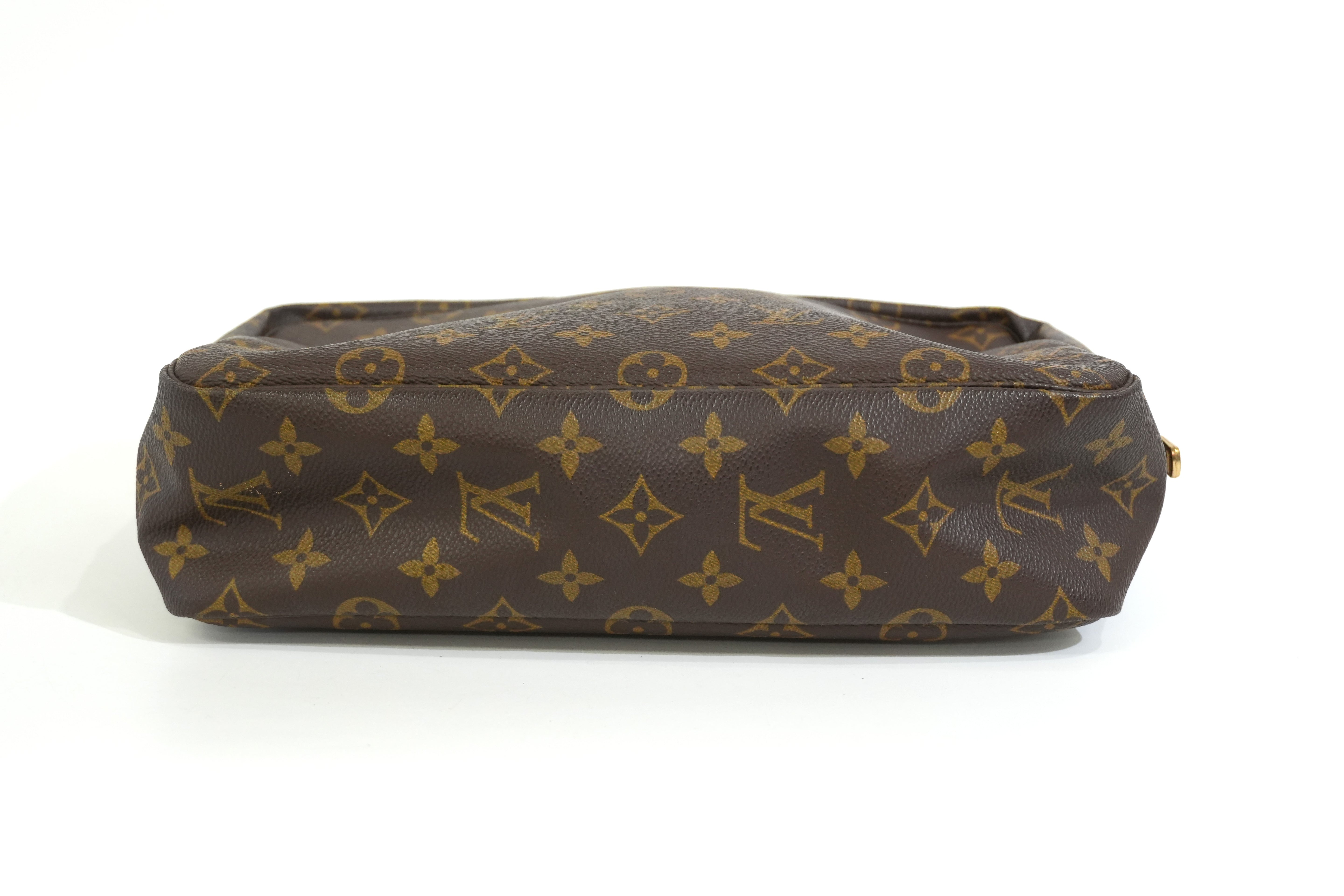 Pre-owned Louis Vuitton Monogram Trousse 28 Pouch
