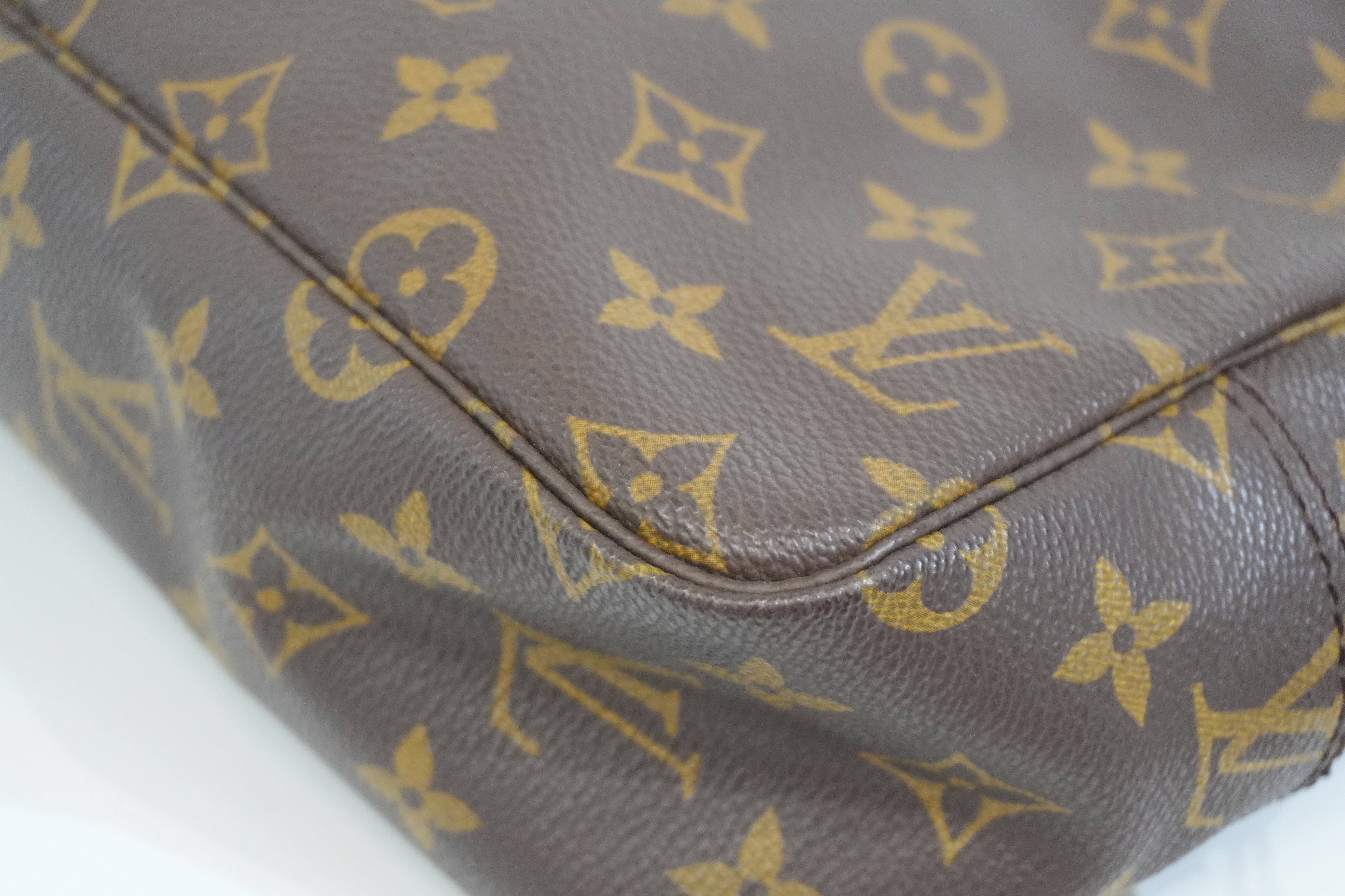 Pre-owned Louis Vuitton Monogram Trousse 28 Pouch