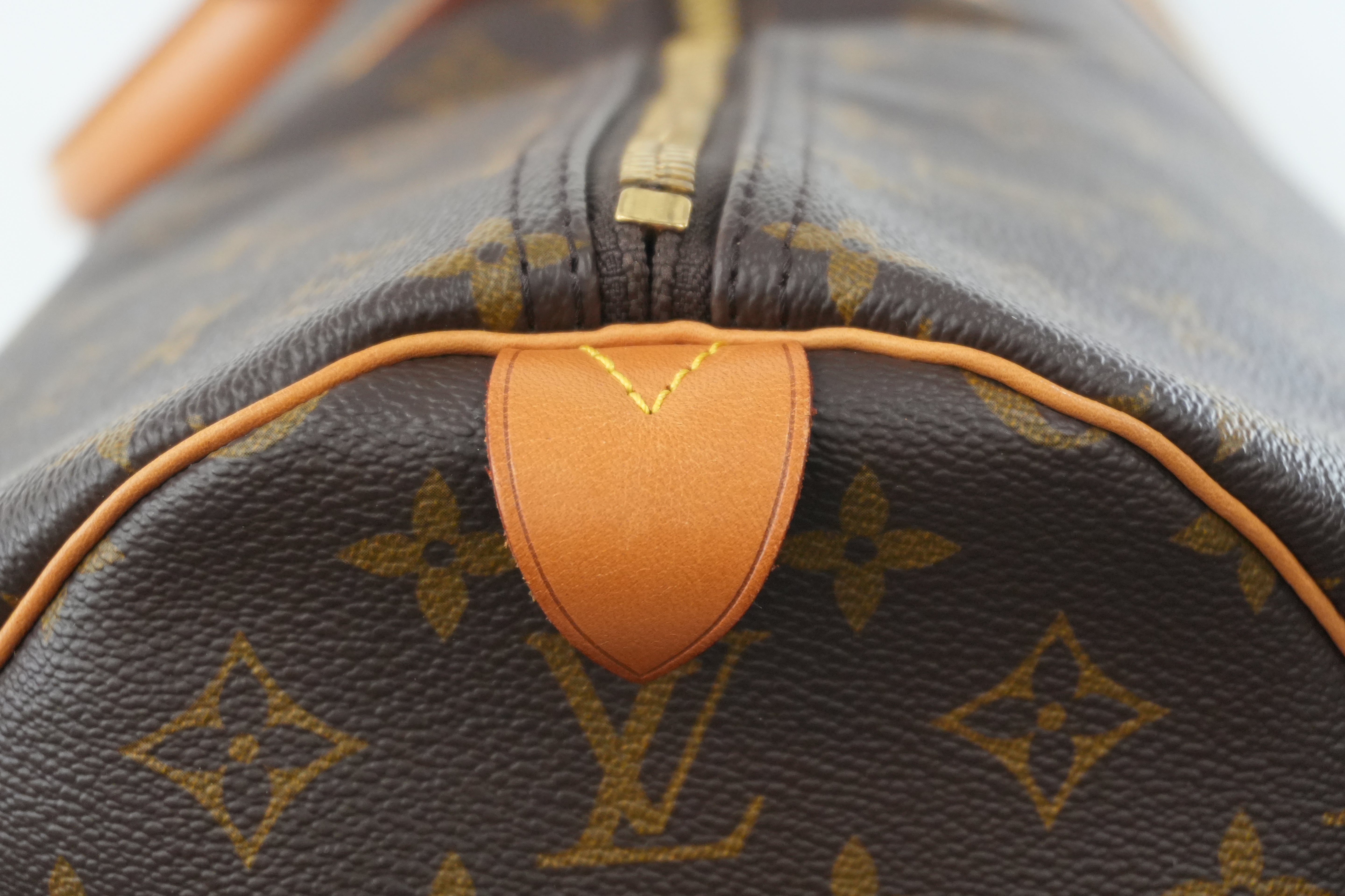 Pre-owned Louis Vuitton Monogram Keepall 60 Duffle Bag